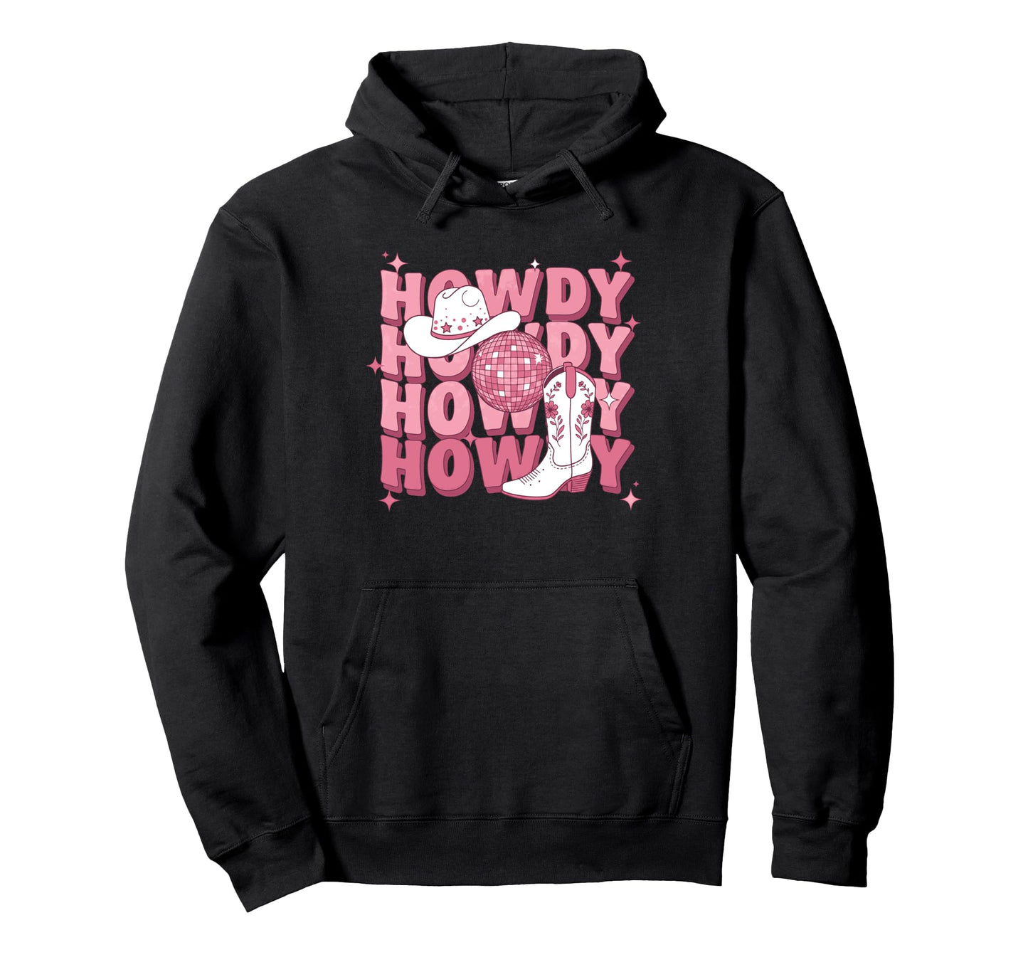 Howdy Country Rodeo Western Howdy Womens Hoodie - Unique Graphic Men Women - T-Shirt, Sweatshirt, Hoodie