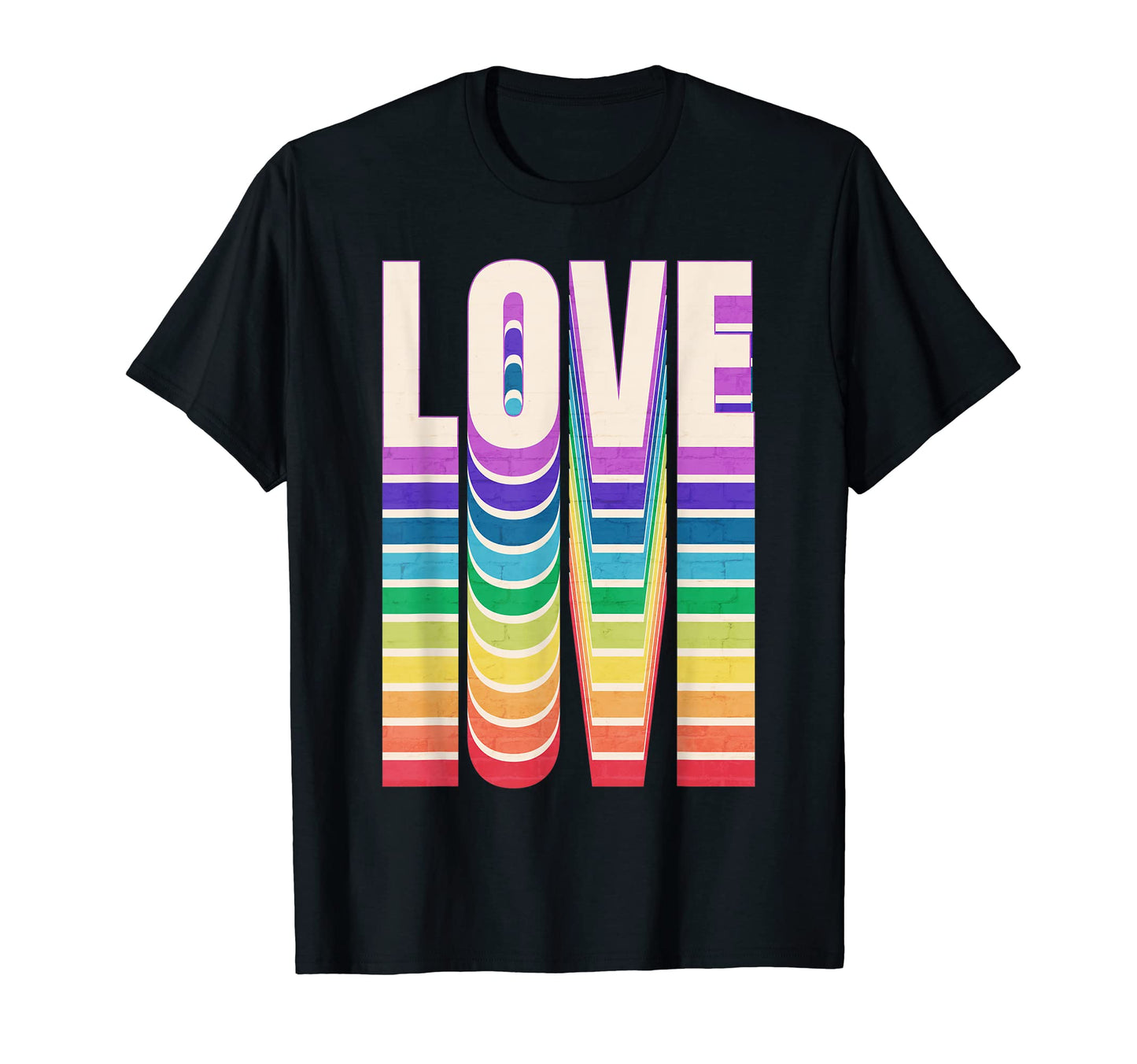 Love Hippy Peace Pride T-Shirt - Unique Graphic for Adults - T-Shirt, Sweatshirt, Hoodie