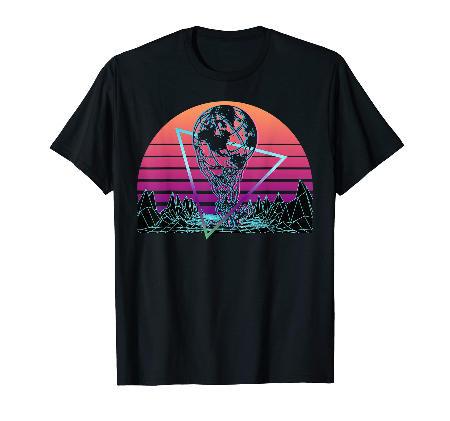 Atlas Greek Titan Ancient Greece T-Shirt - Casual Everyday Wear Men Women - T-Shirt, Sweatshirt, Hoodie