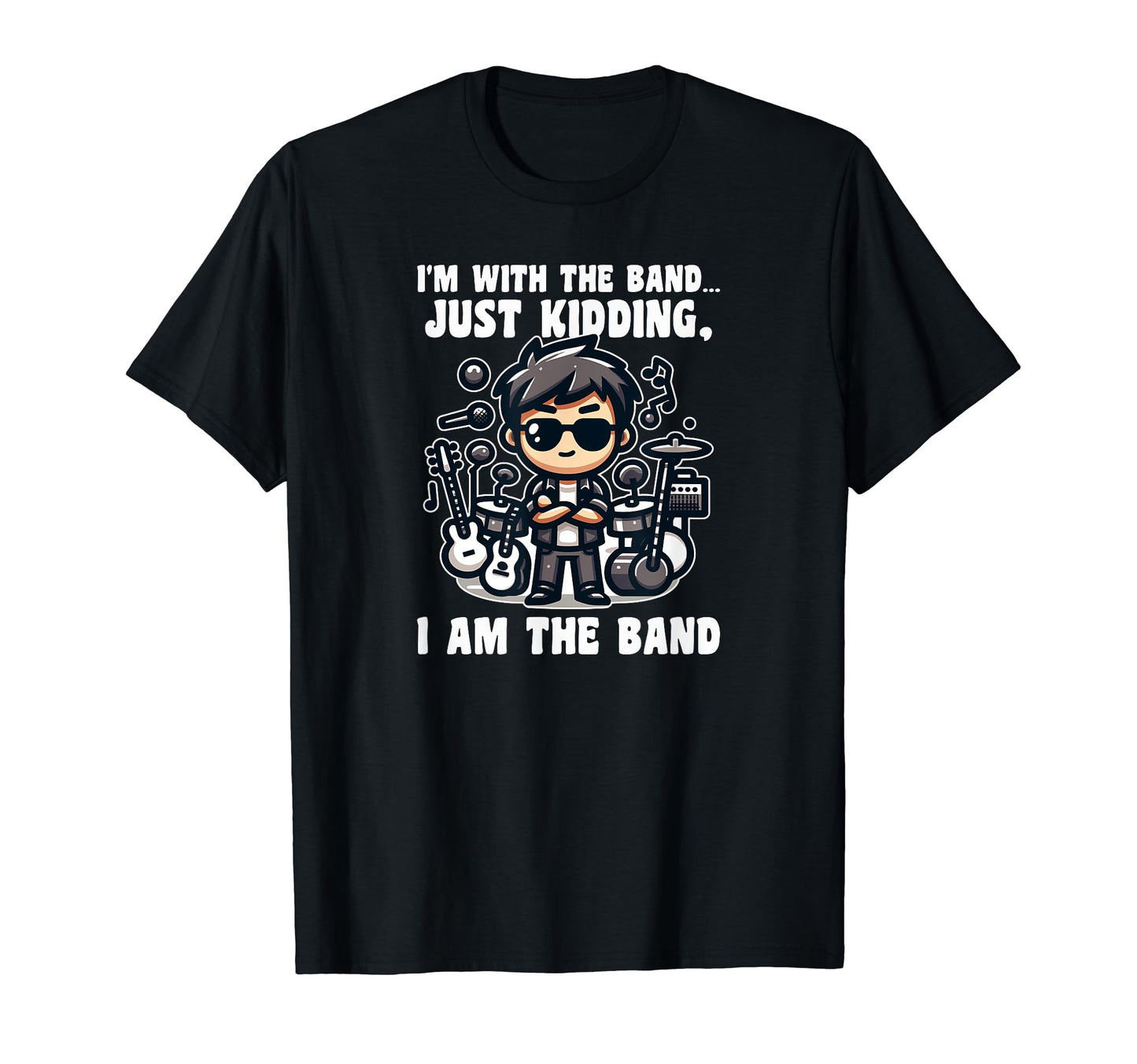 Rock And Roll Rockstar Vibe Musical T-Shirt - Aesthetic Graphic for Adults - T-Shirt, Sweatshirt, Hoodie
