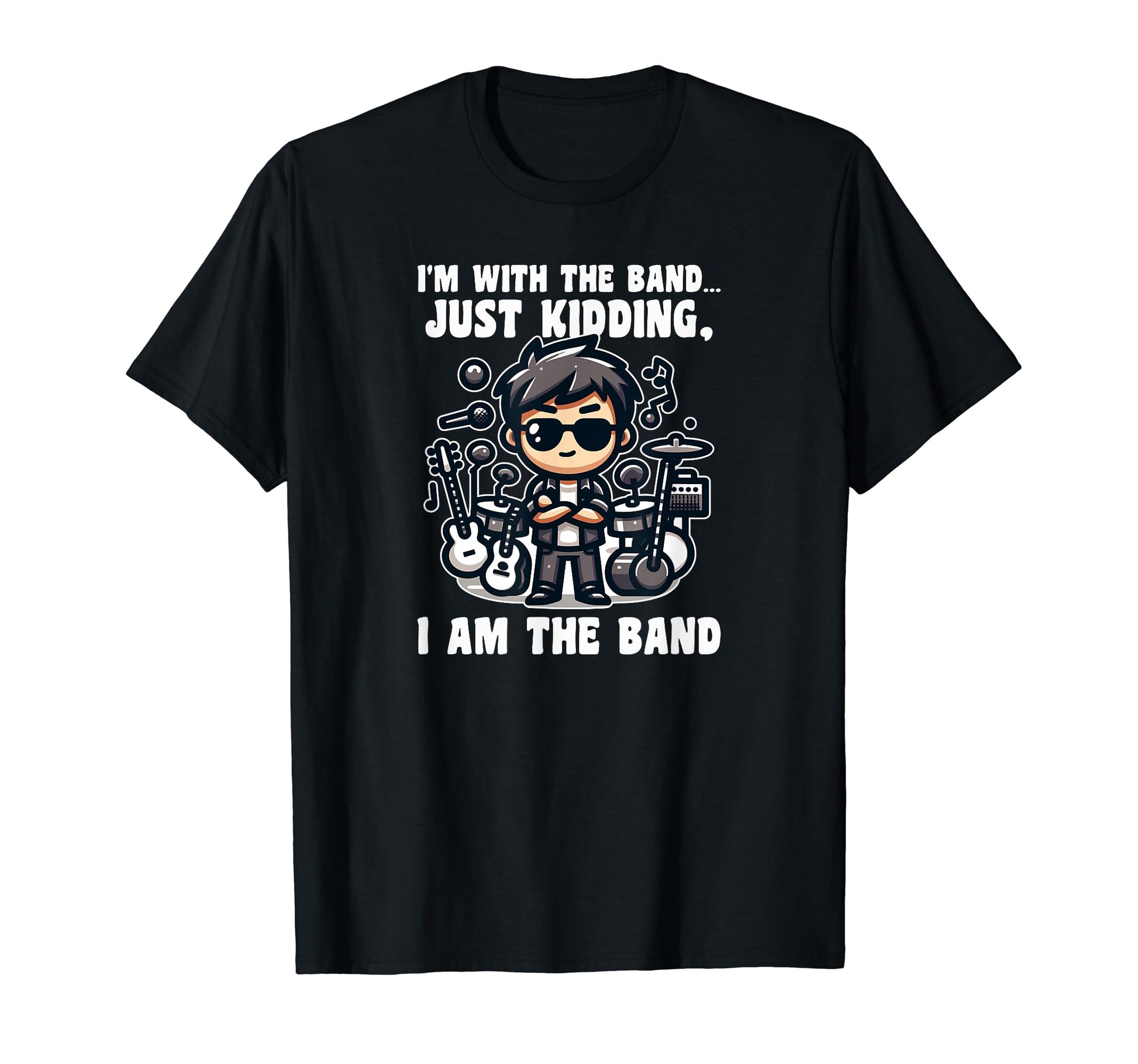 Rock And Roll Rockstar Vibe Musical T-Shirt - Aesthetic Graphic for Adults - T-Shirt, Sweatshirt, Hoodie