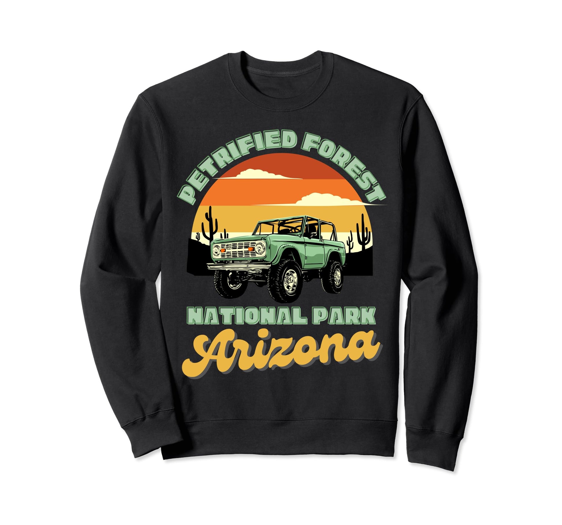 Petrified Forest National Park Sweatshirt - Aesthetic Graphic for Adults - T-Shirt, Sweatshirt, Hoodie