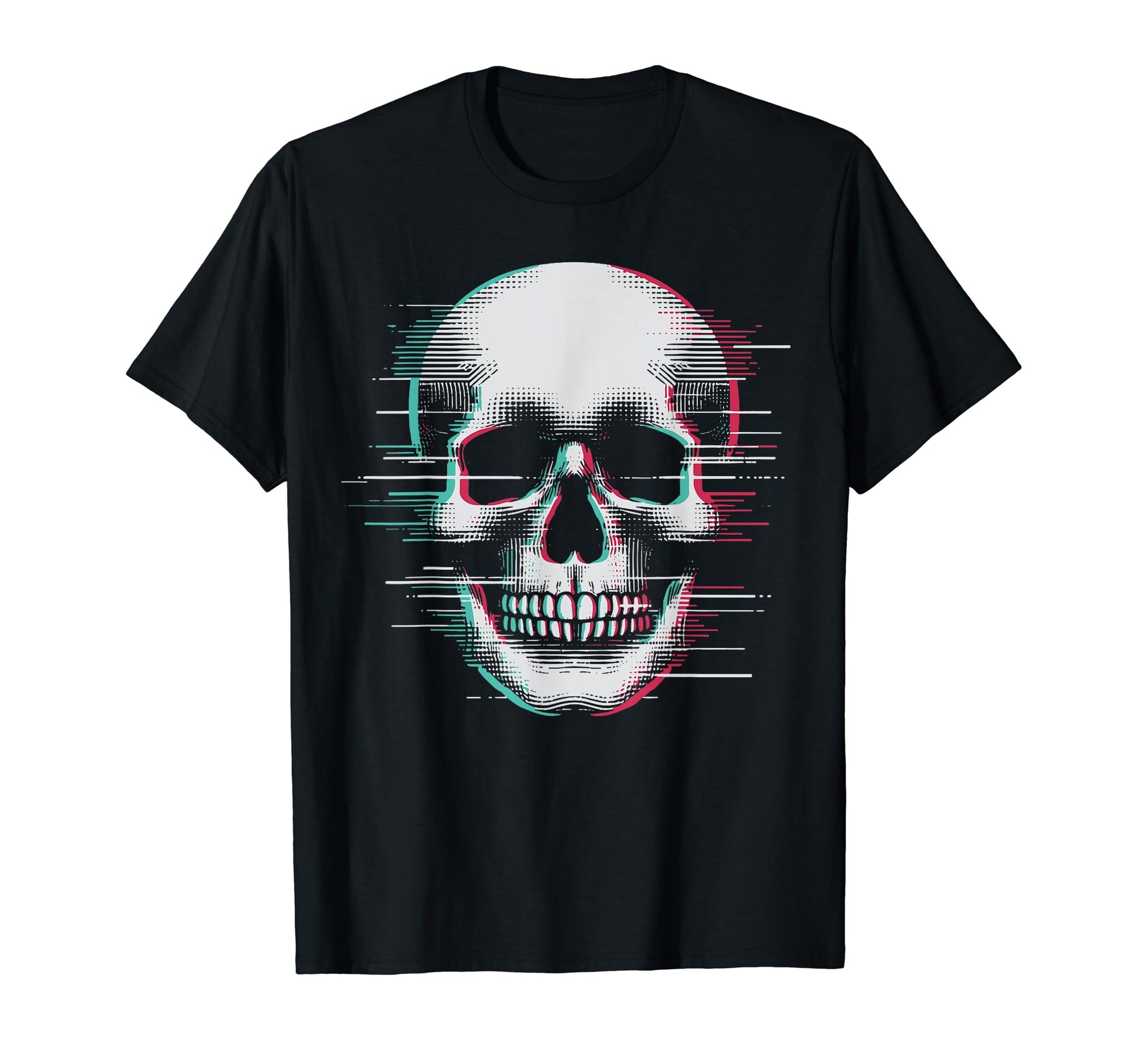 Skull Vaporwave Aesthetic Pastel T-Shirt - Fun Novelty Design Men Women - T-Shirt, Sweatshirt, Hoodie