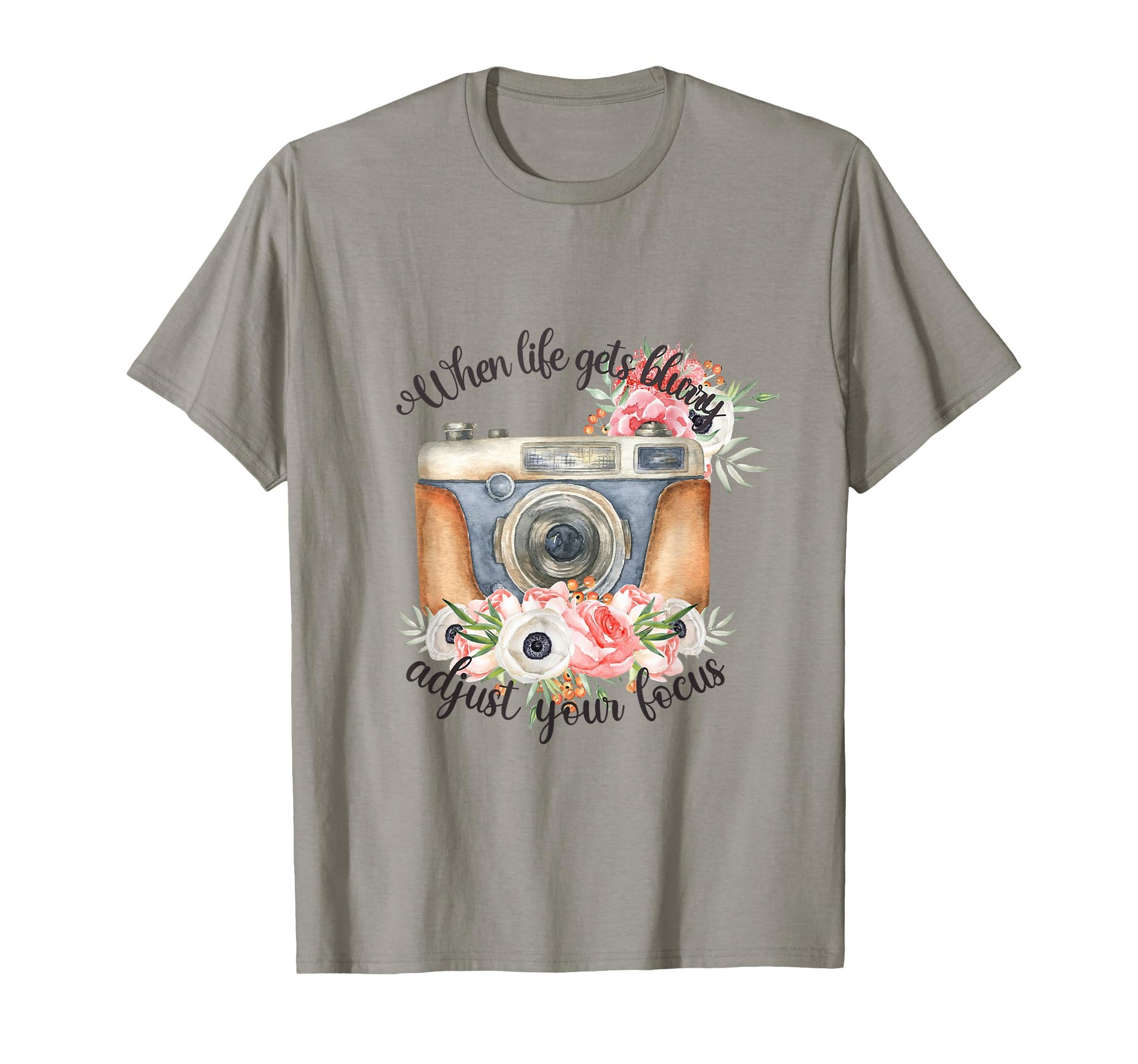 When Lifes Gets Blurry Adjust Your Focus T-Shirt - Custom Art Print Unisex - T-Shirt, Sweatshirt, Hoodie