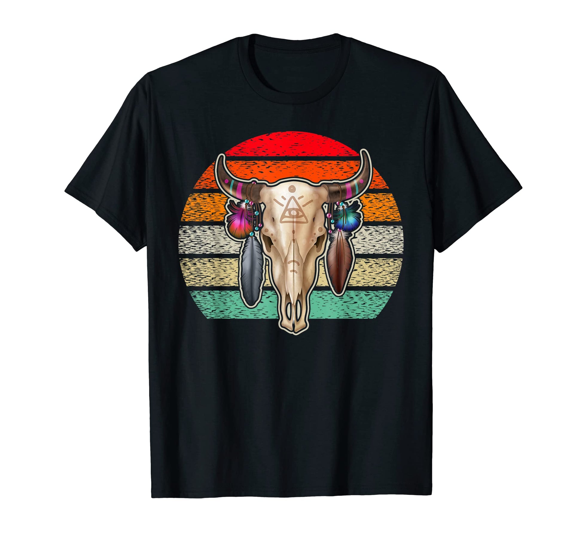 Western Cowboy Longhorn T-Shirt - Minimalist Print Unisex - T-Shirt, Sweatshirt, Hoodie