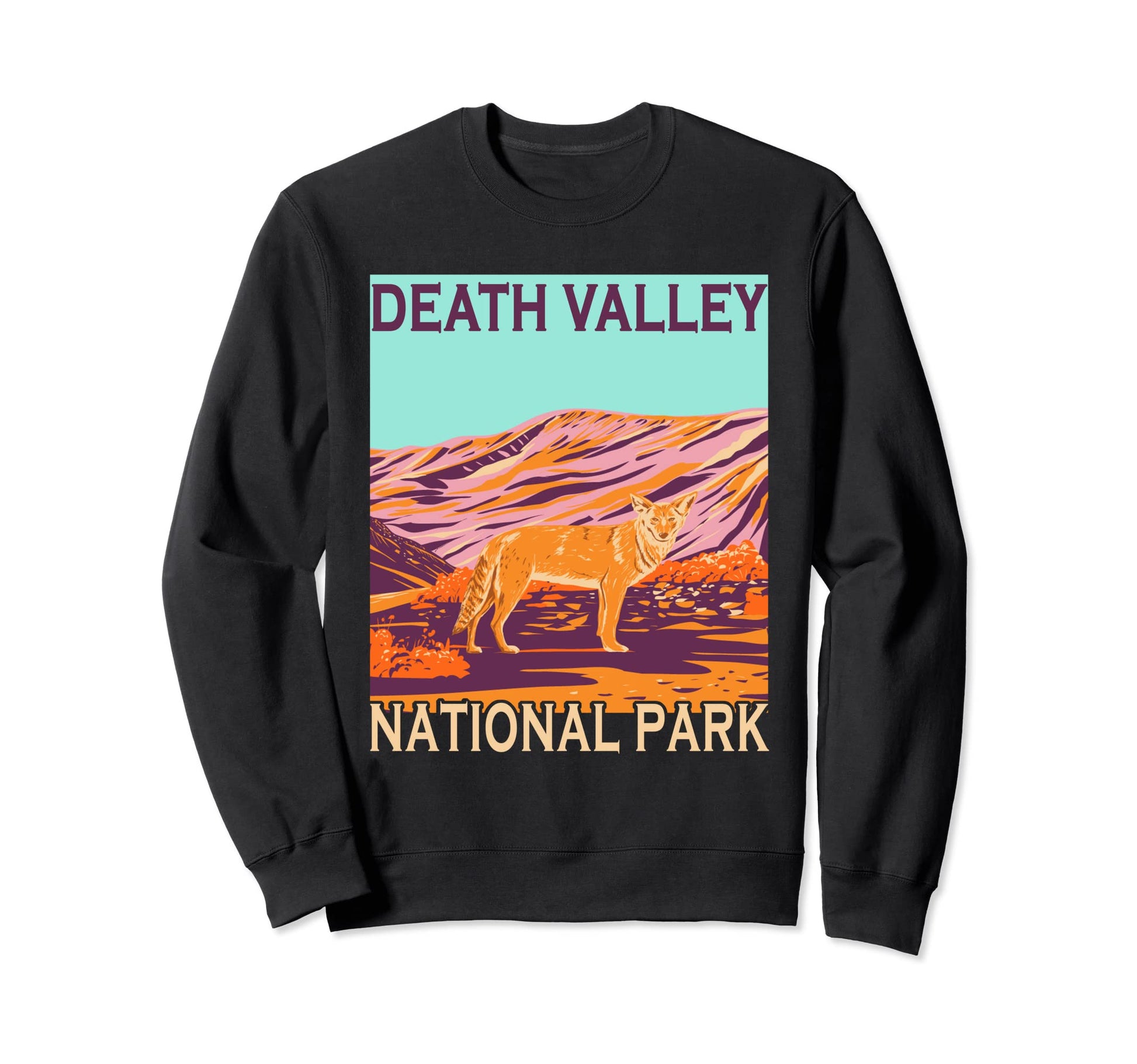 Death Valley National Park Ca Sweatshirt - Fun Novelty Design for Adults - T-Shirt, Sweatshirt, Hoodie