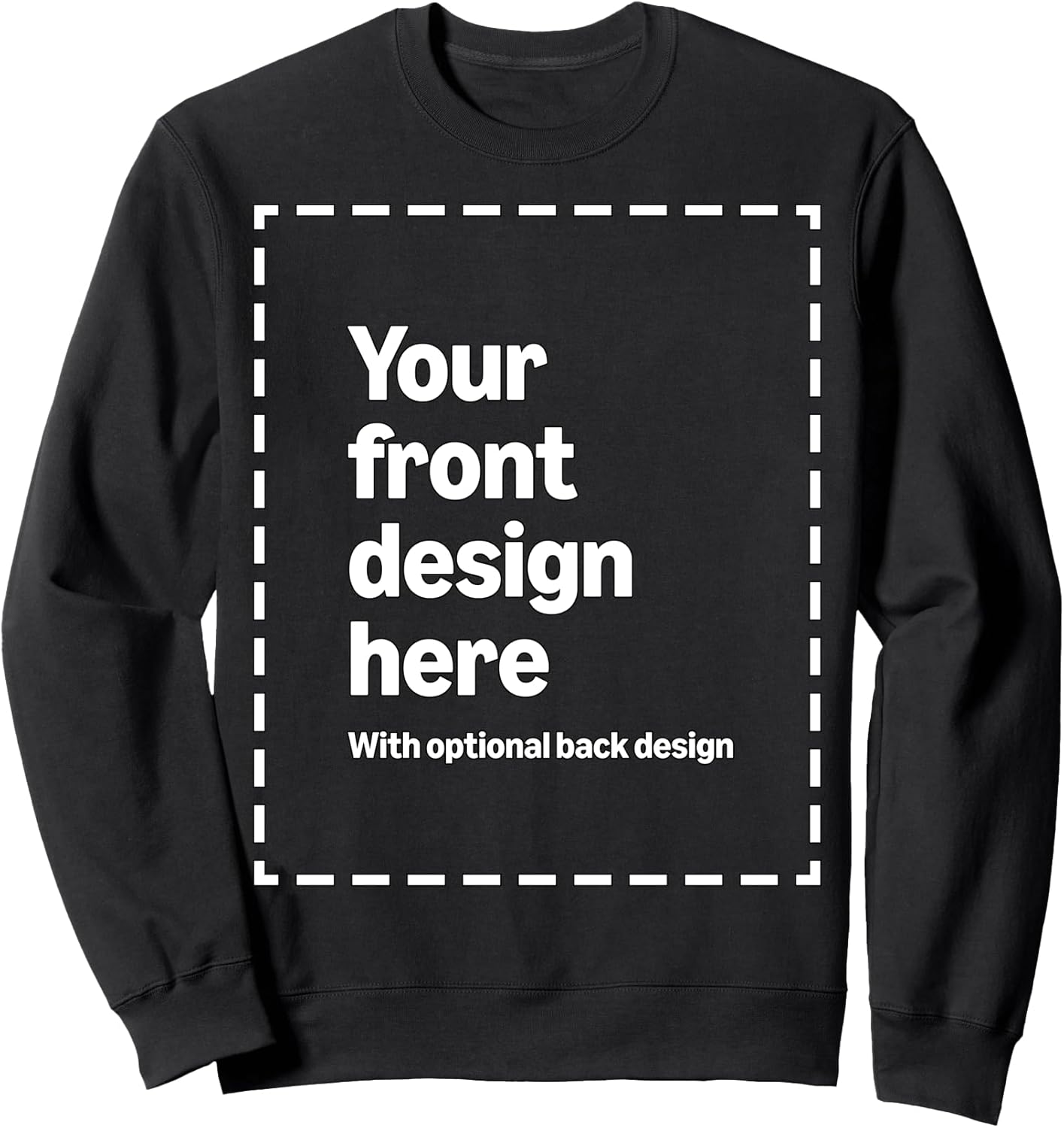 Custom Front Back Print with Your Image for Men and - Adult & Kids T-Shirts, Sweatshirts & Hoodies apparel design preview 1
