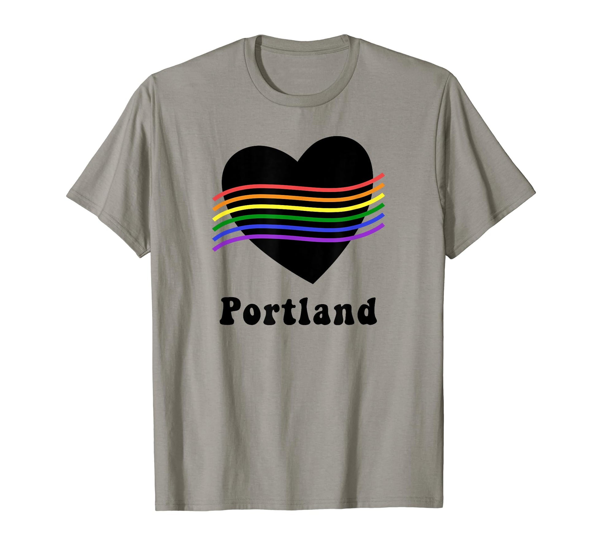 Portland Groovy Lgbtq Lgbt Gay Pride T-Shirt - Streetwear Style Men Women - T-Shirt, Sweatshirt, Hoodie