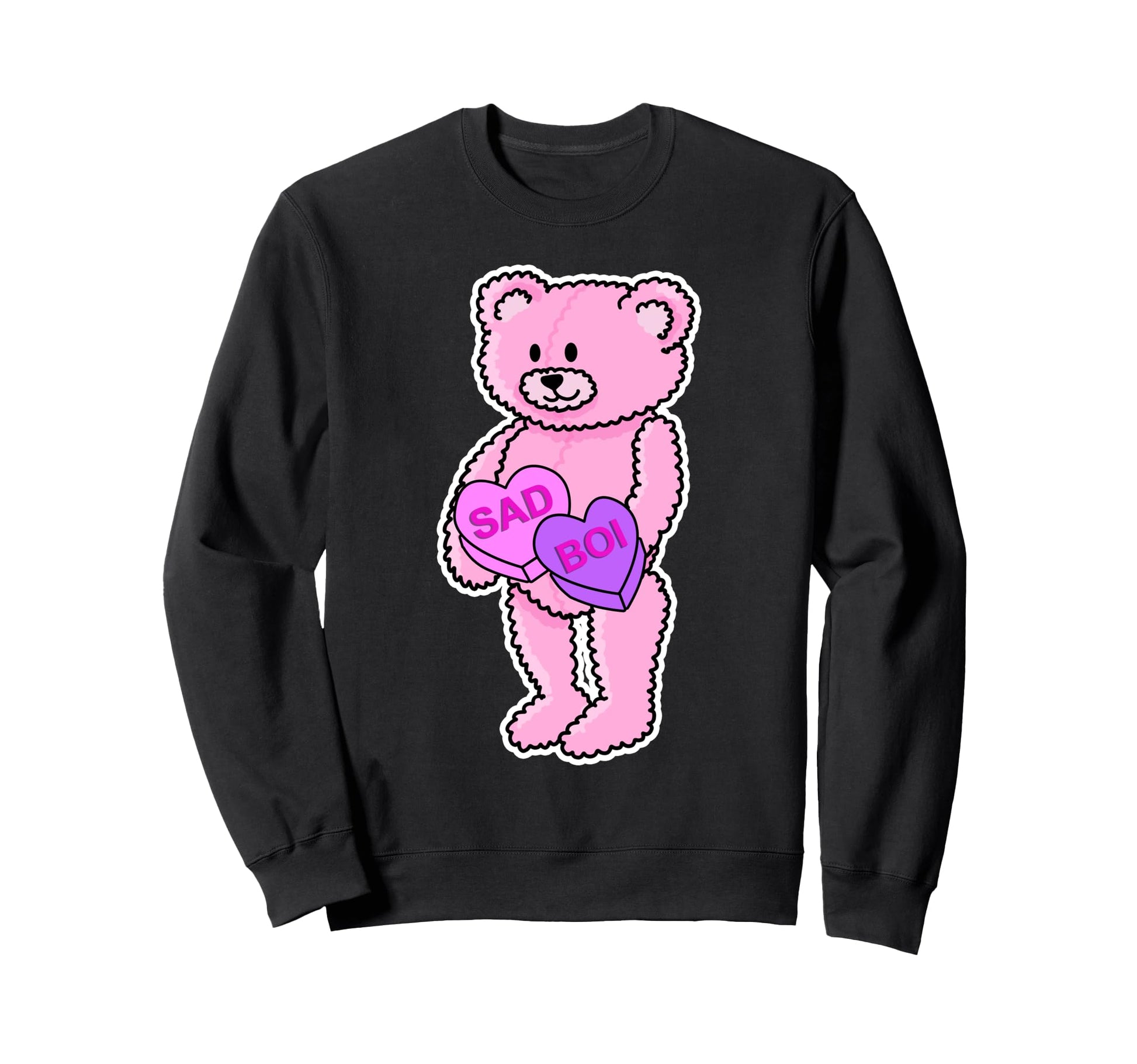 Sad Boi Anti Valentines Day Sweatshirt - Streetwear Style for Adults - T-Shirt, Sweatshirt, Hoodie
