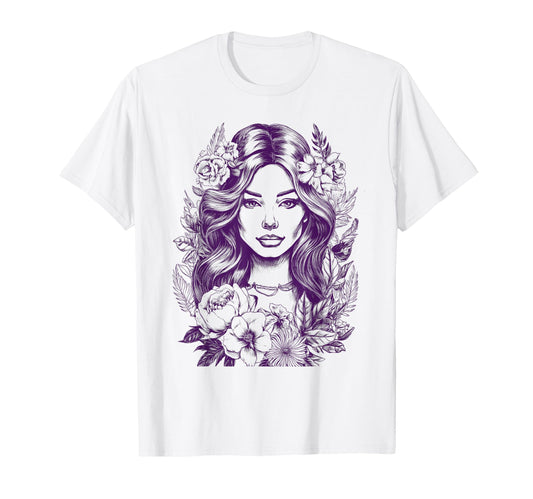 Bohemian Boho Flower T-Shirt - Aesthetic Graphic Unisex - T-Shirt, Sweatshirt, Hoodie