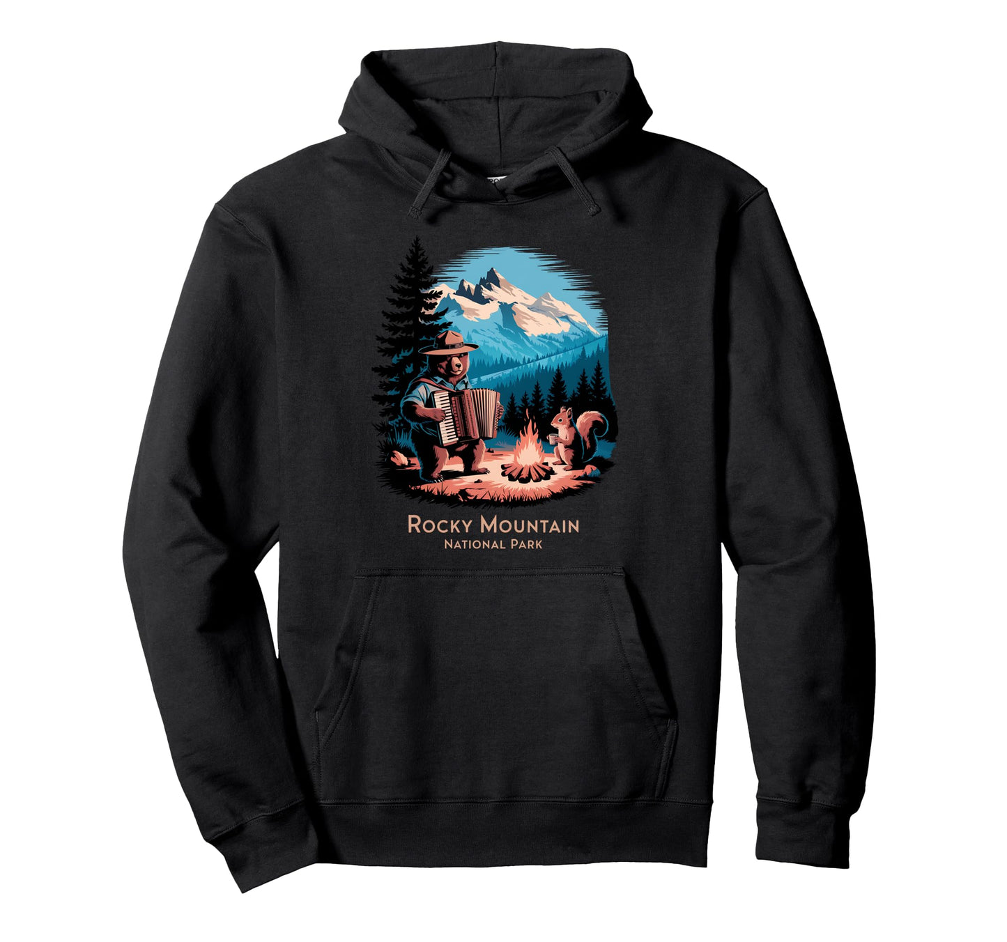 Scenic Rocky Mountain National Park Hoodie - Streetwear Style for Adults - T-Shirt, Sweatshirt, Hoodie
