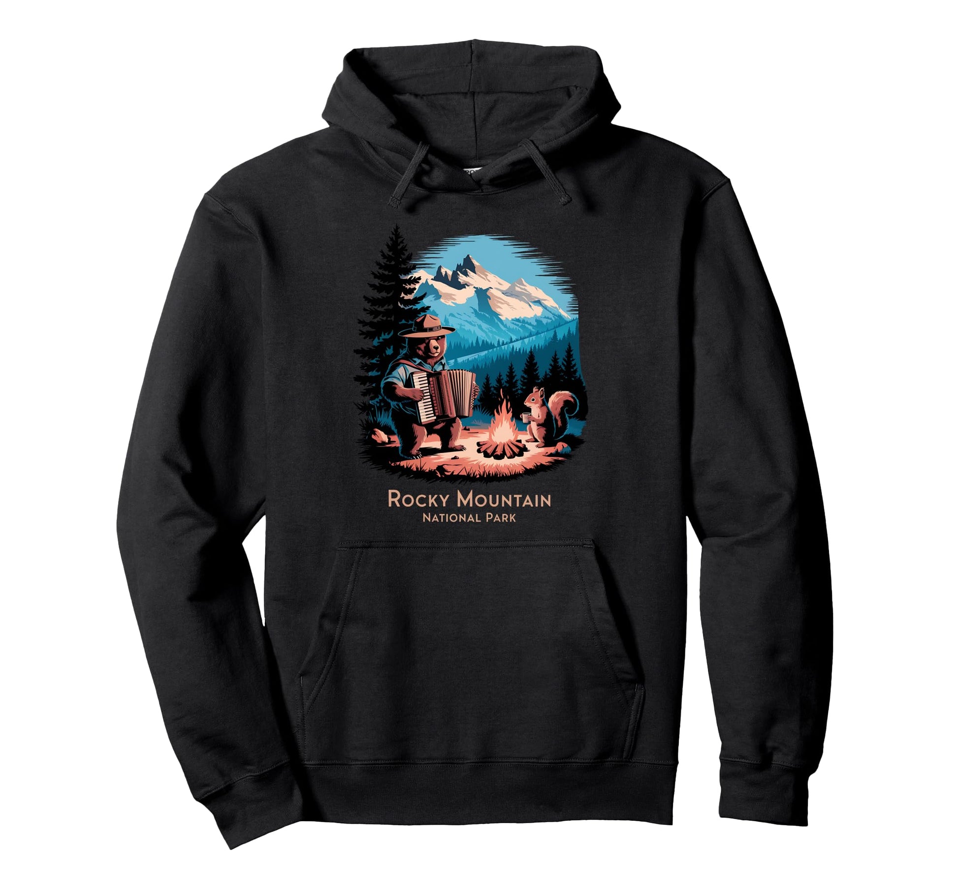 Scenic Rocky Mountain National Park Hoodie - Streetwear Style for Adults - T-Shirt, Sweatshirt, Hoodie