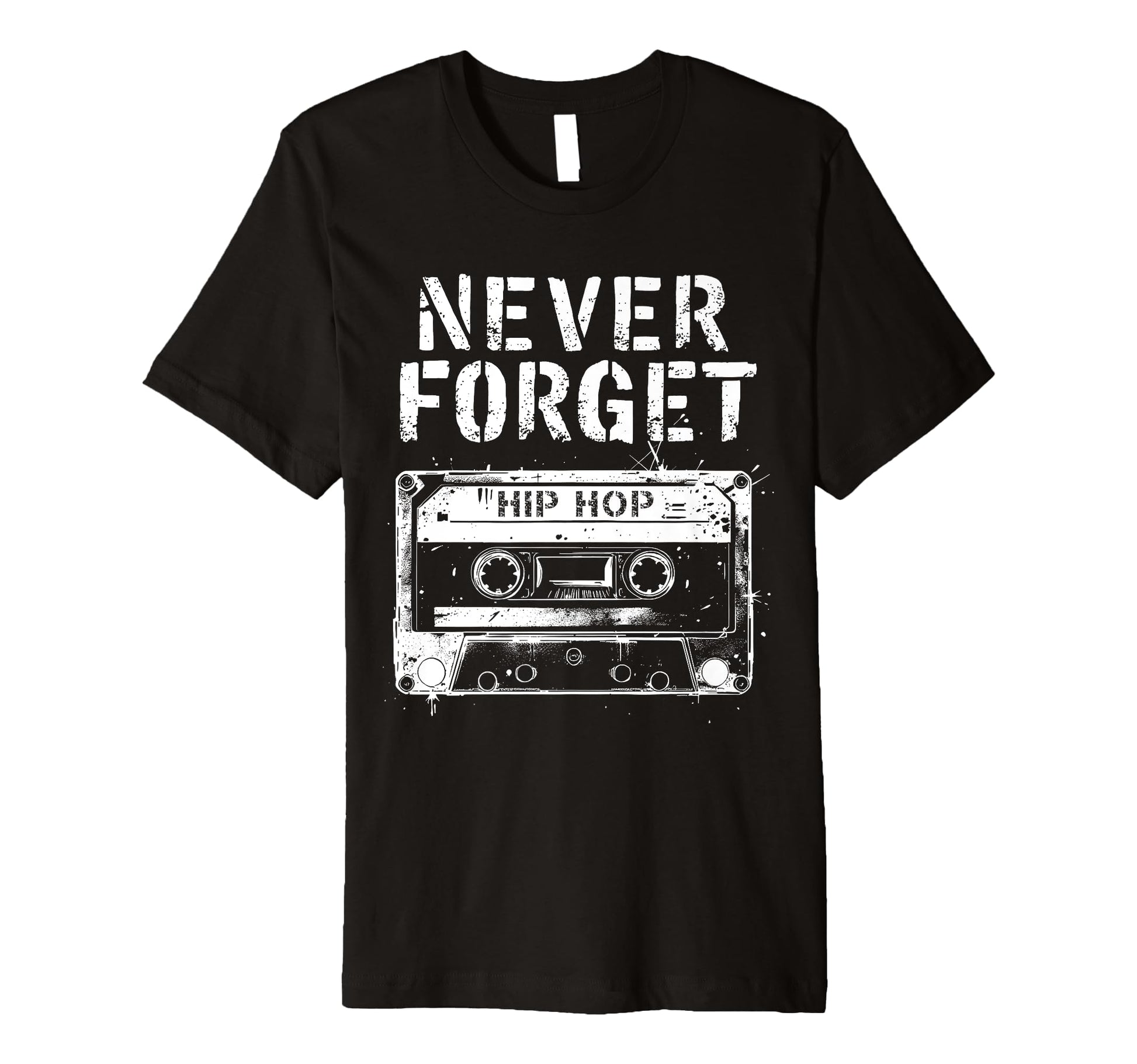 Cassette Tape Hip Hop Music 90S Grunge T-Shirt - Unique Graphic Men Women - T-Shirt, Sweatshirt, Hoodie