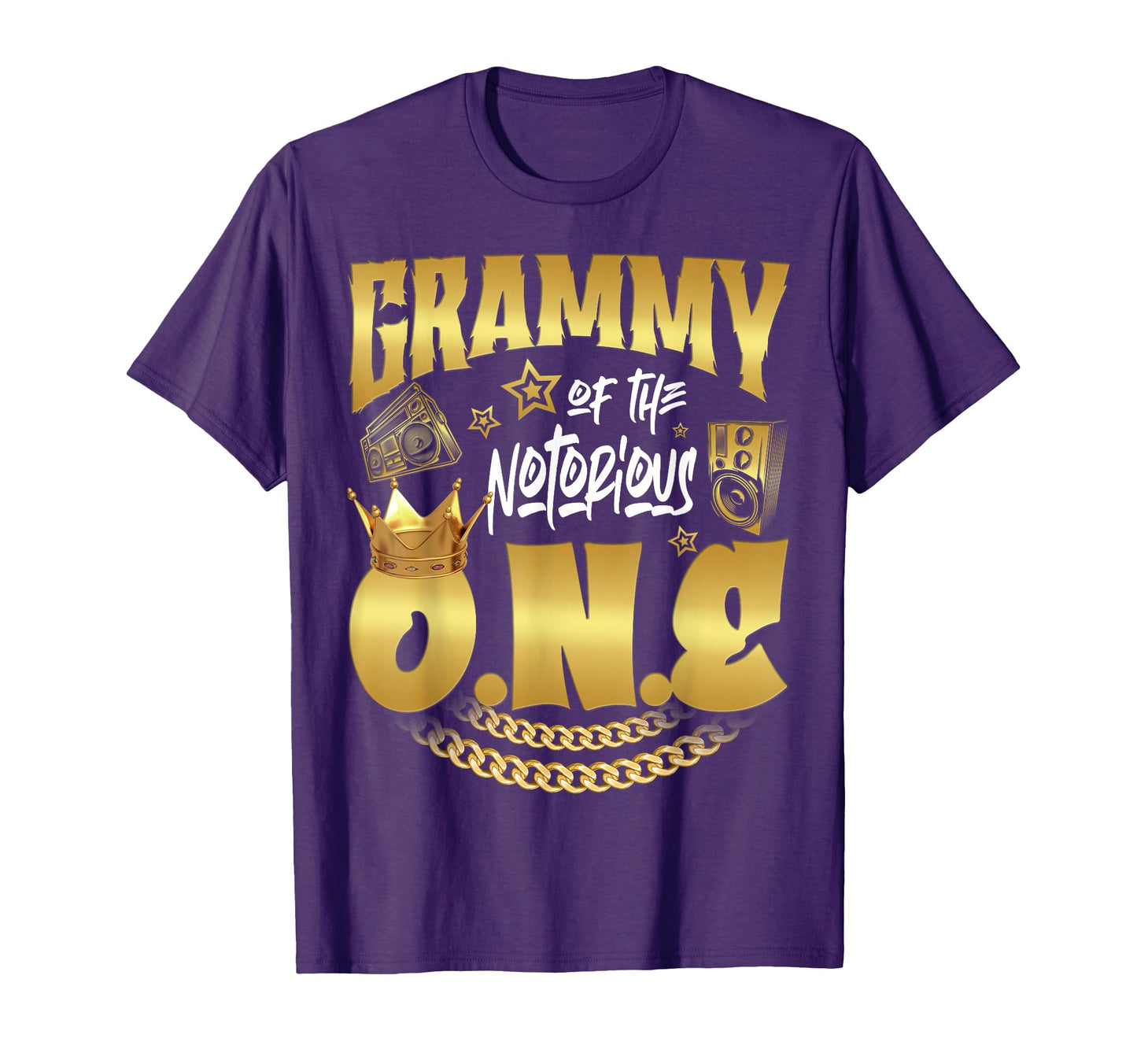 Grammy Notorious One Old School Hip Hop T-Shirt - Aesthetic Graphic Unisex - T-Shirt, Sweatshirt, Hoodie