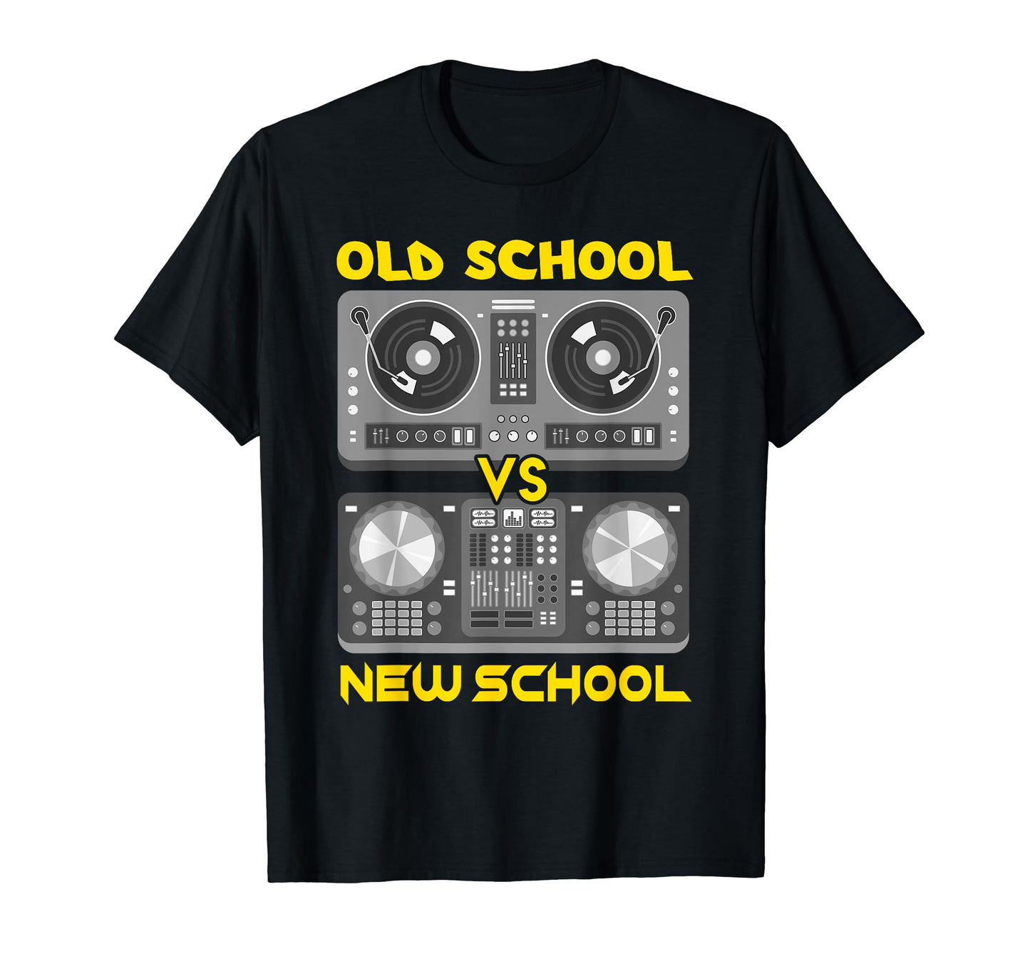 Funny Dj Disc Jockey House Dance Music T-Shirt - Minimalist Print Unisex - T-Shirt, Sweatshirt, Hoodie