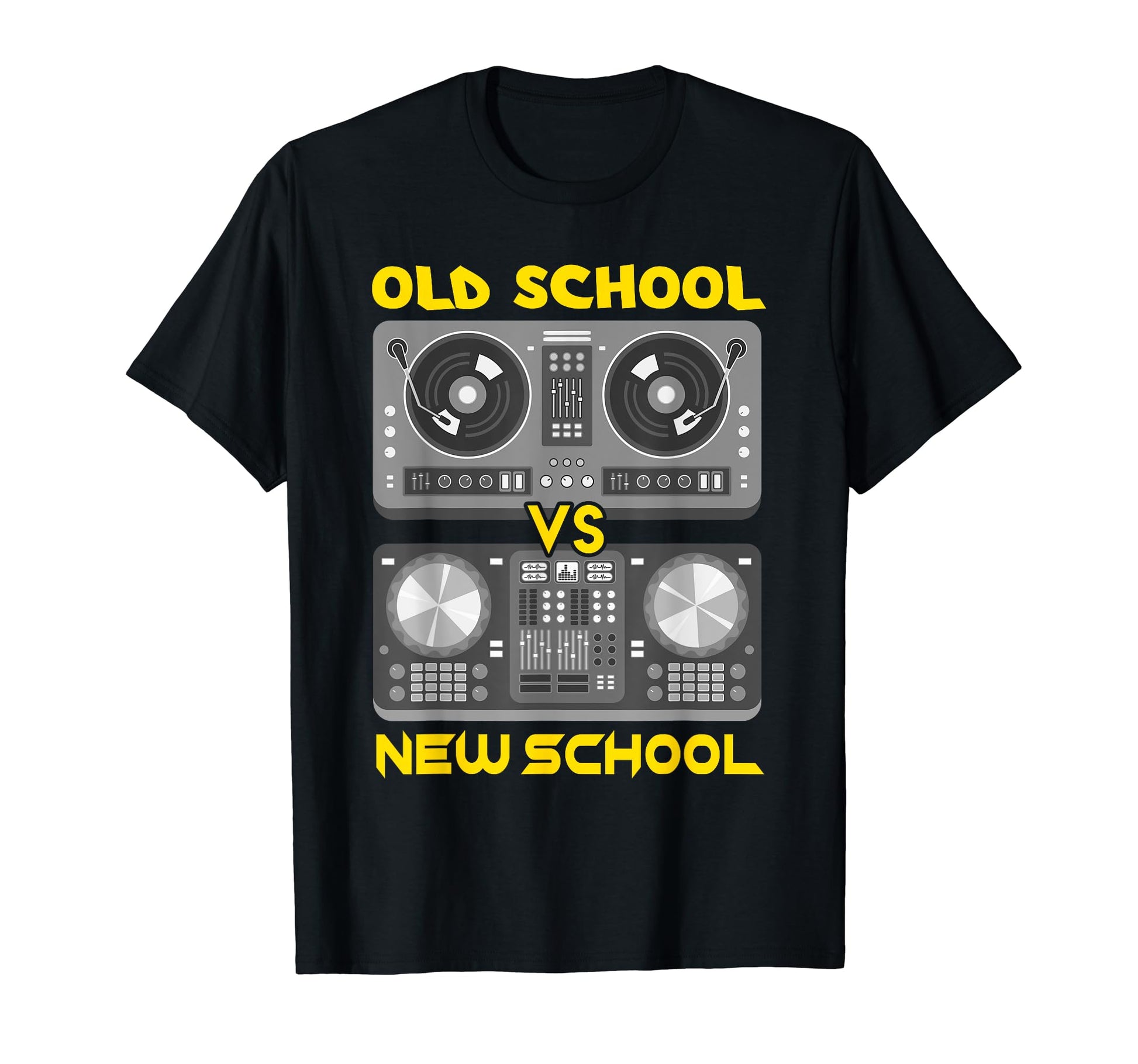 Funny Dj Disc Jockey House Dance Music T-Shirt - Minimalist Print Unisex - T-Shirt, Sweatshirt, Hoodie