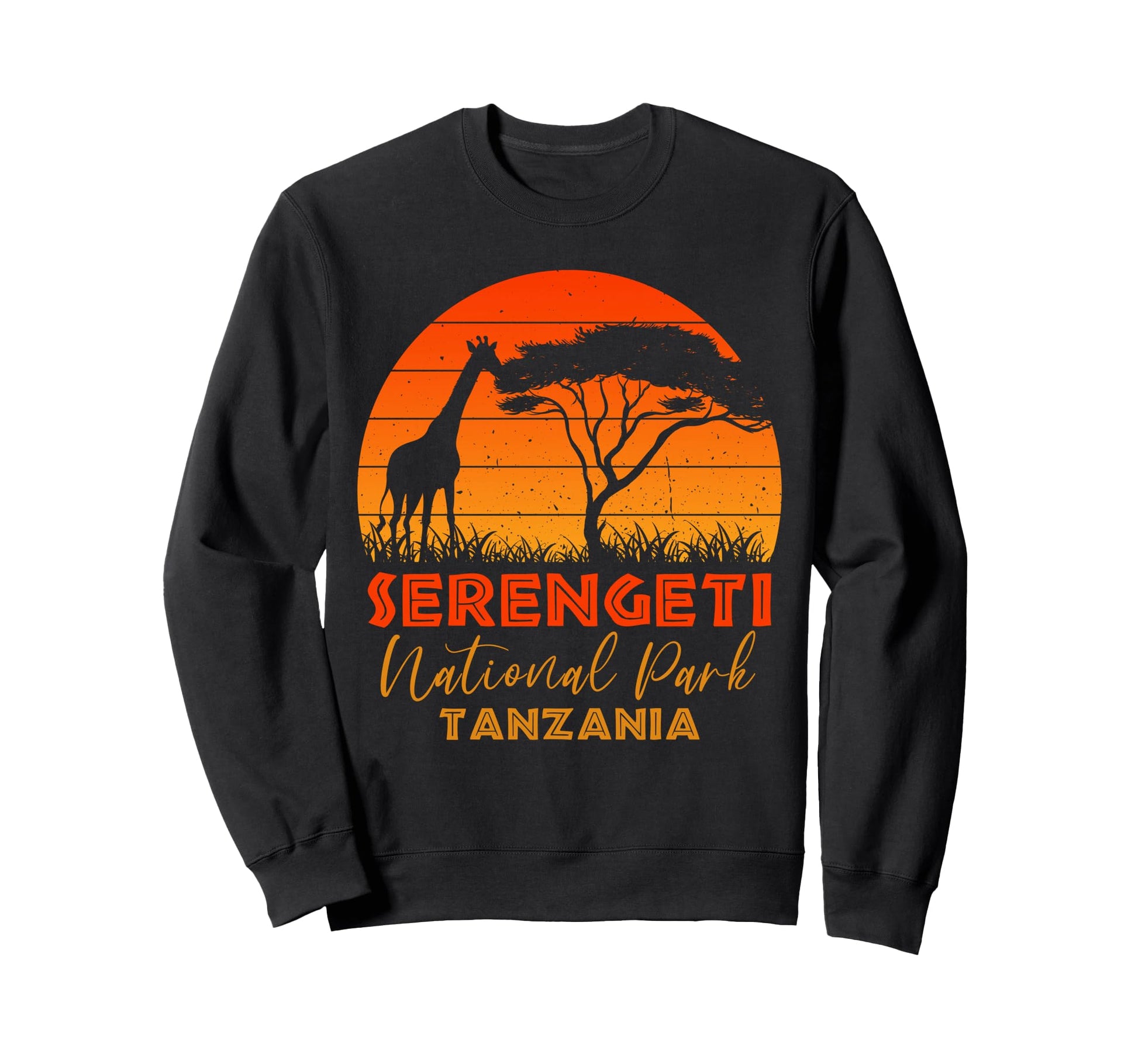 Serengeti National Park Tanzania Sweatshirt - Aesthetic Graphic Unisex - T-Shirt, Sweatshirt, Hoodie