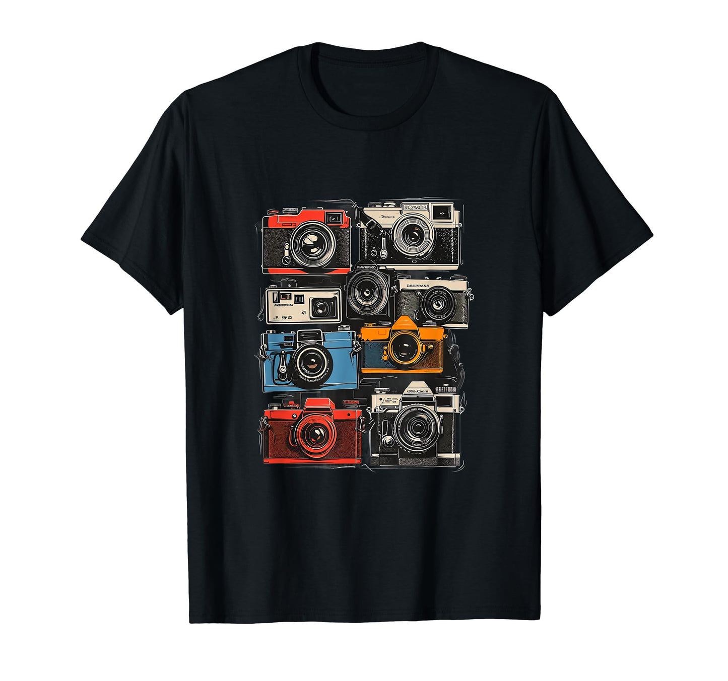 Photography Camera Photographer Cameraman T-Shirt - Trendy Graphic Unisex - T-Shirt, Sweatshirt, Hoodie