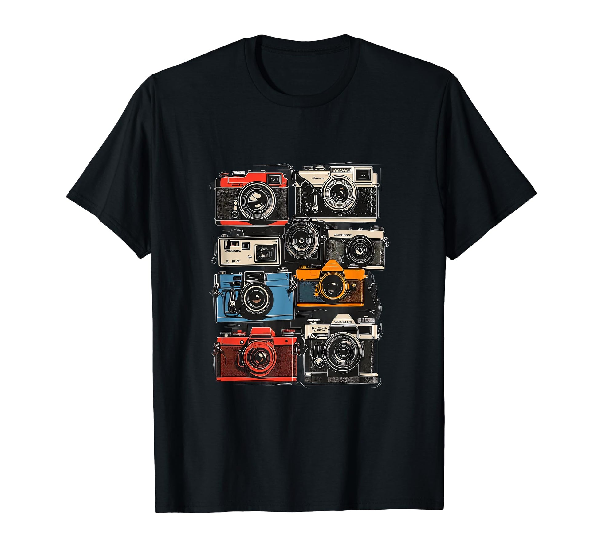 Photography Camera Photographer Cameraman T-Shirt - Trendy Graphic Unisex - T-Shirt, Sweatshirt, Hoodie