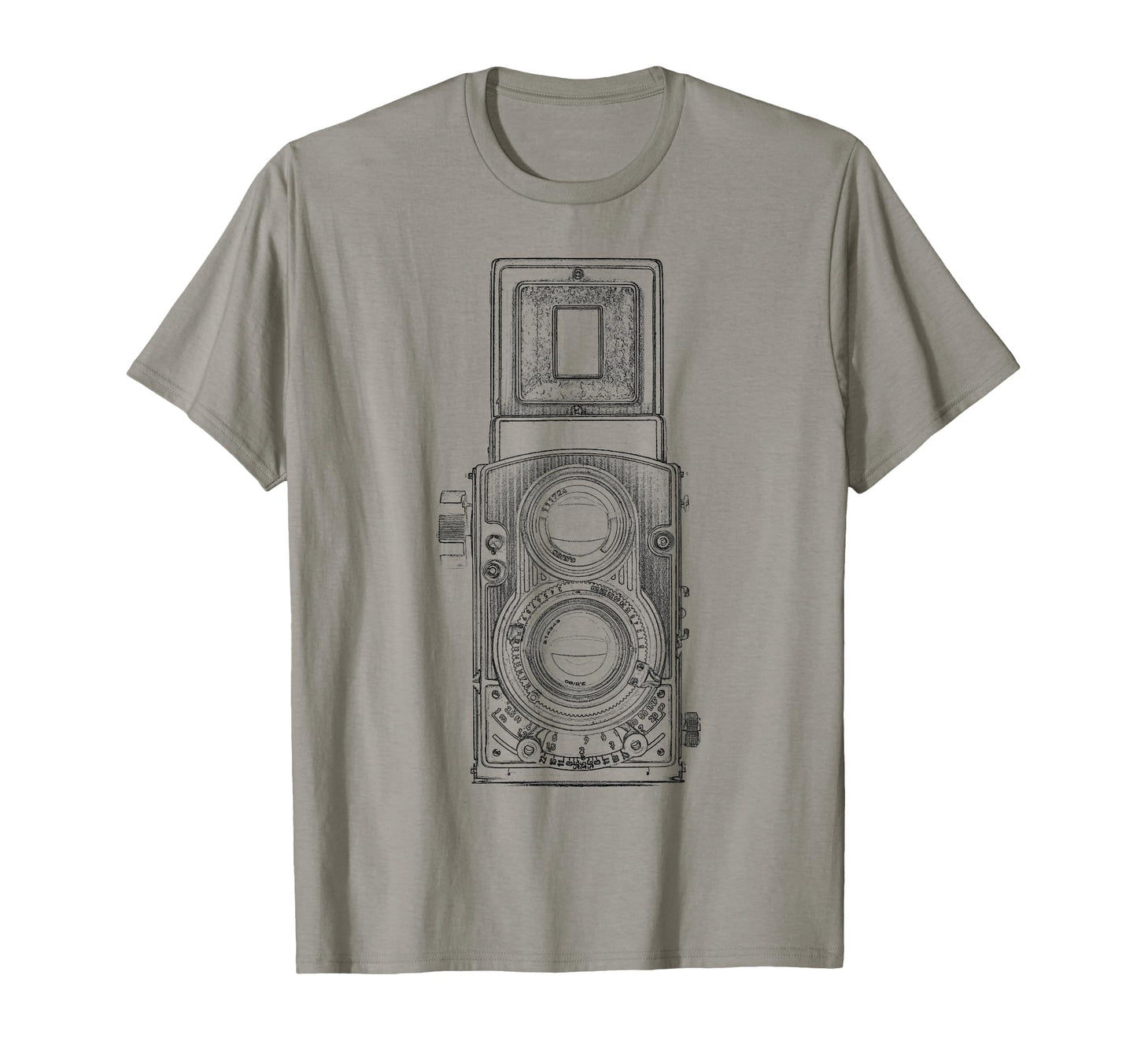 Twin Lens Reflex Camera T-Shirt - Unique Graphic for Adults - T-Shirt, Sweatshirt, Hoodie