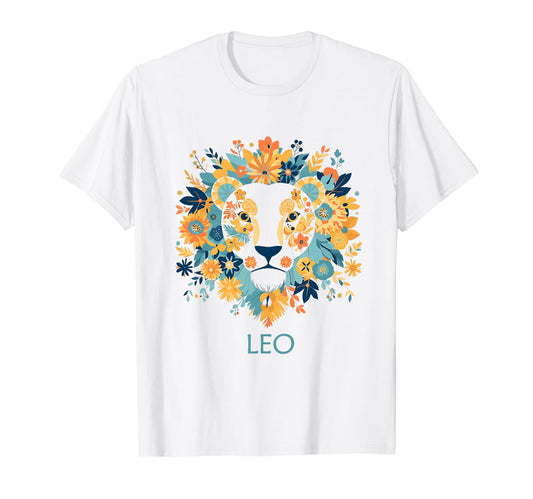 Boho Leo Sign Astrological Zodiac T-Shirt - Custom Art Print Men Women - T-Shirt, Sweatshirt, Hoodie