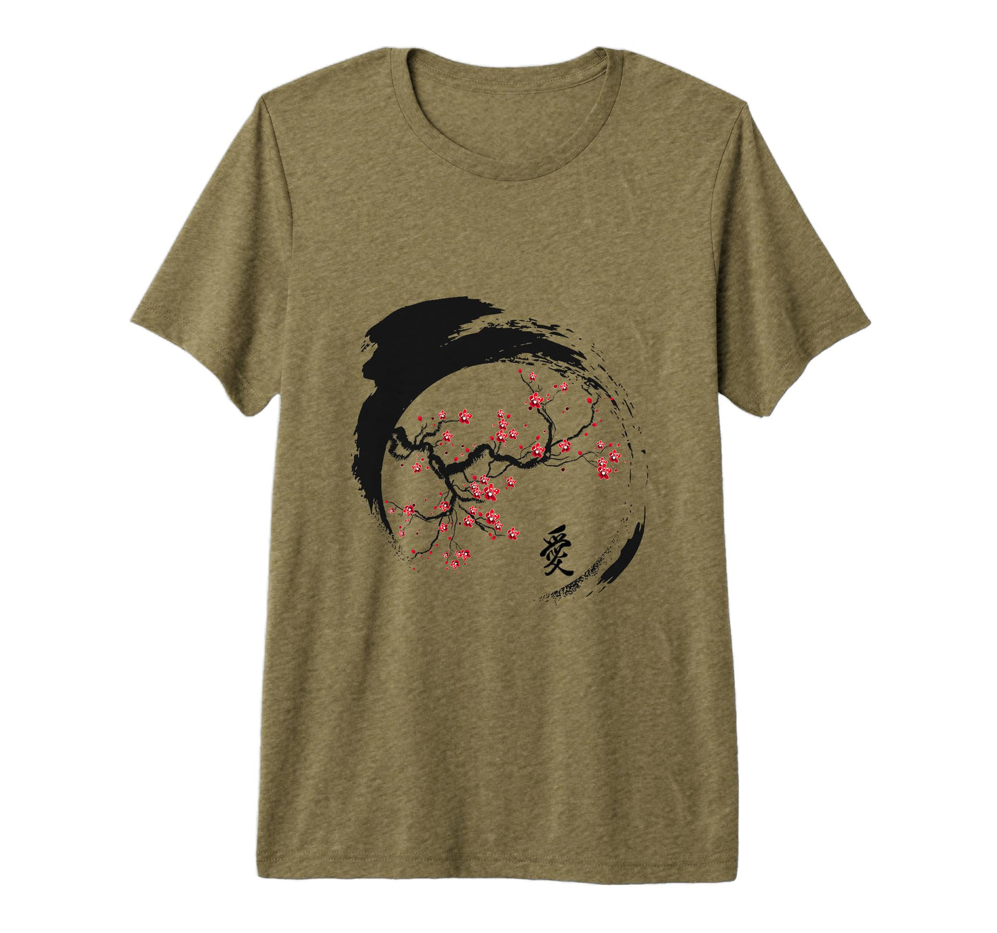 Japanese Cherry Blossom Grunge T-Shirt - Novelty Apparel Men Women - T-Shirt, Sweatshirt, Hoodie