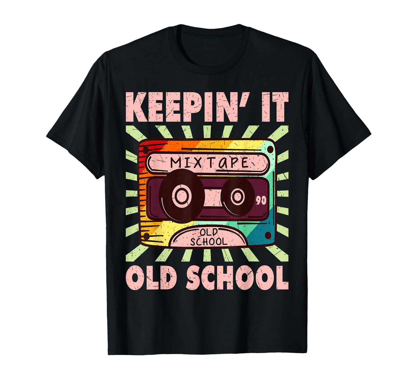 80S Birthday Party Keepin It Old T-Shirt - Aesthetic Graphic for Adults - T-Shirt, Sweatshirt, Hoodie