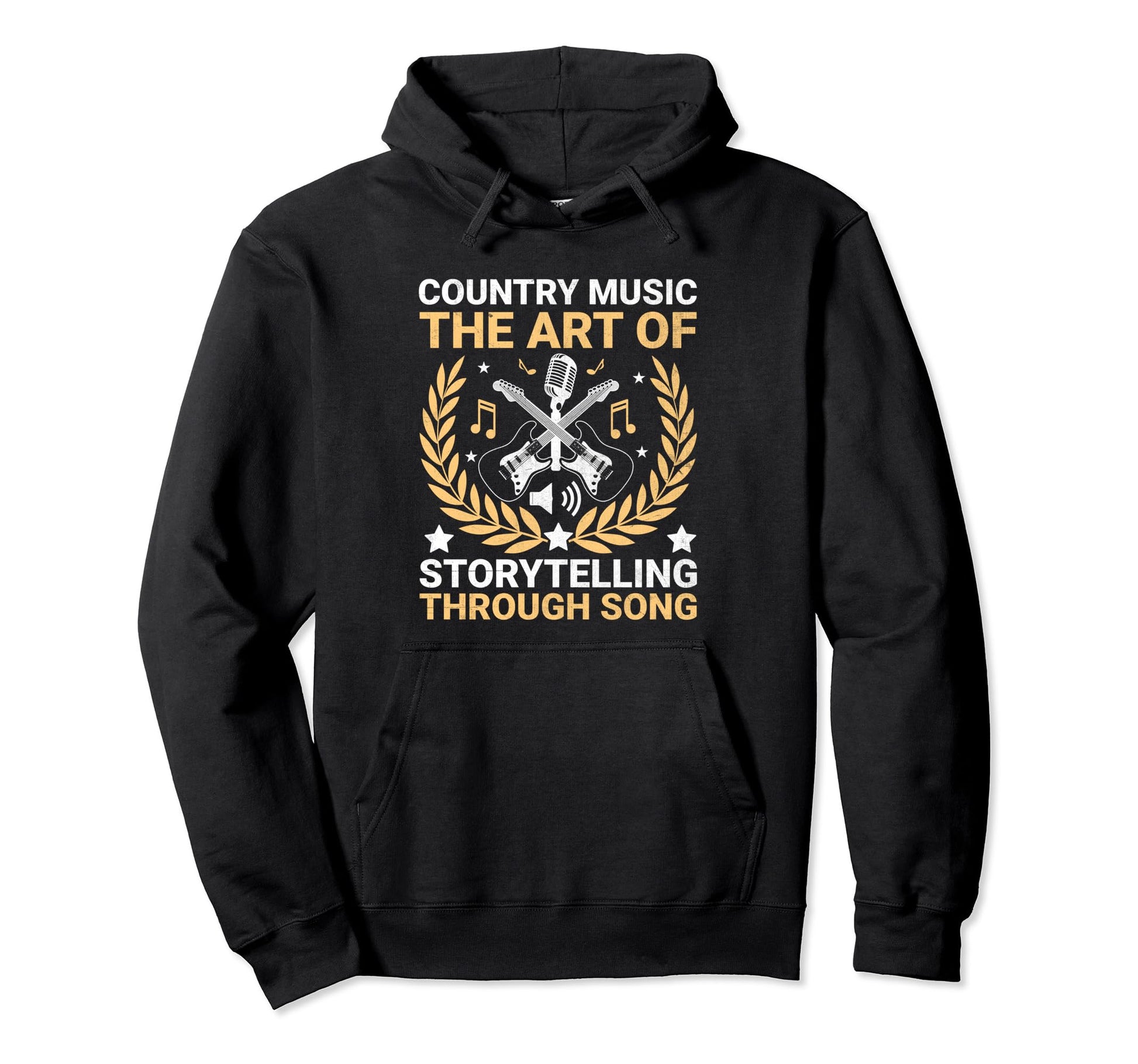County Music Music Lover Western Hoodie - Casual Everyday Wear for Adults - T-Shirt, Sweatshirt, Hoodie
