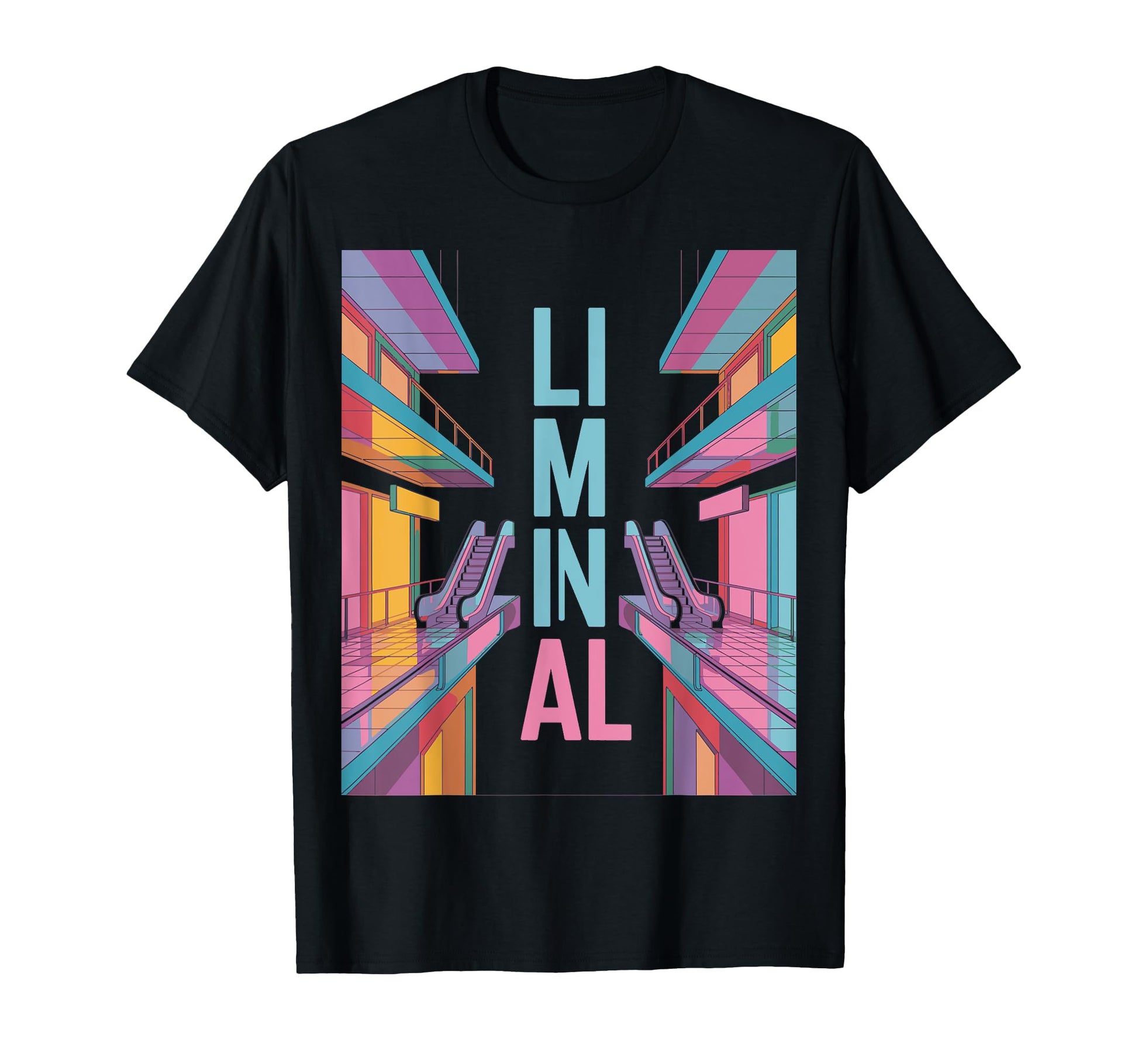 Liminal Aesthetic Vaporwave Japanese T-Shirt - Novelty Apparel Unisex - T-Shirt, Sweatshirt, Hoodie