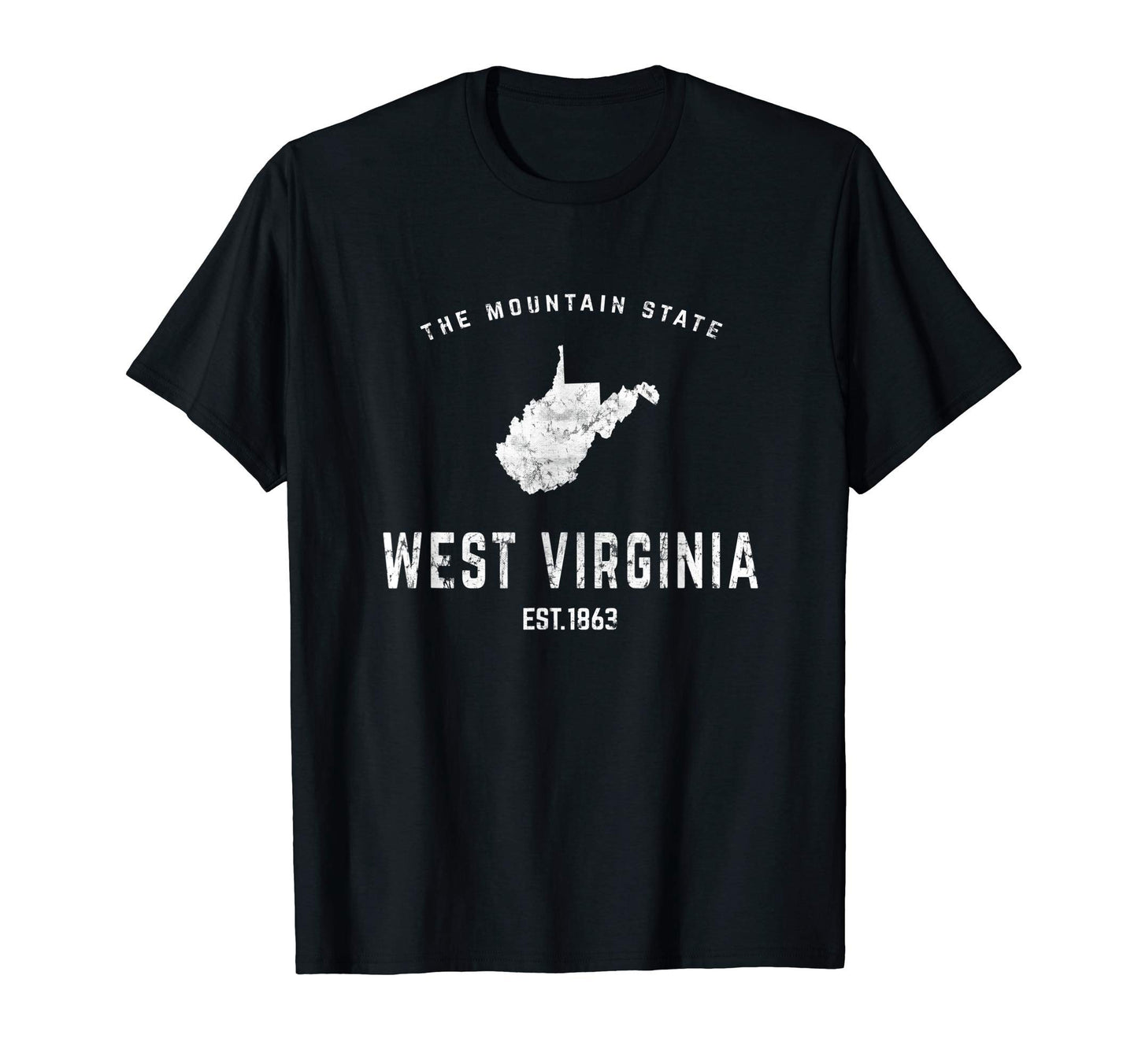 West Virginia Mountain State T-Shirt - Unique Graphic Men Women - T-Shirt, Sweatshirt, Hoodie