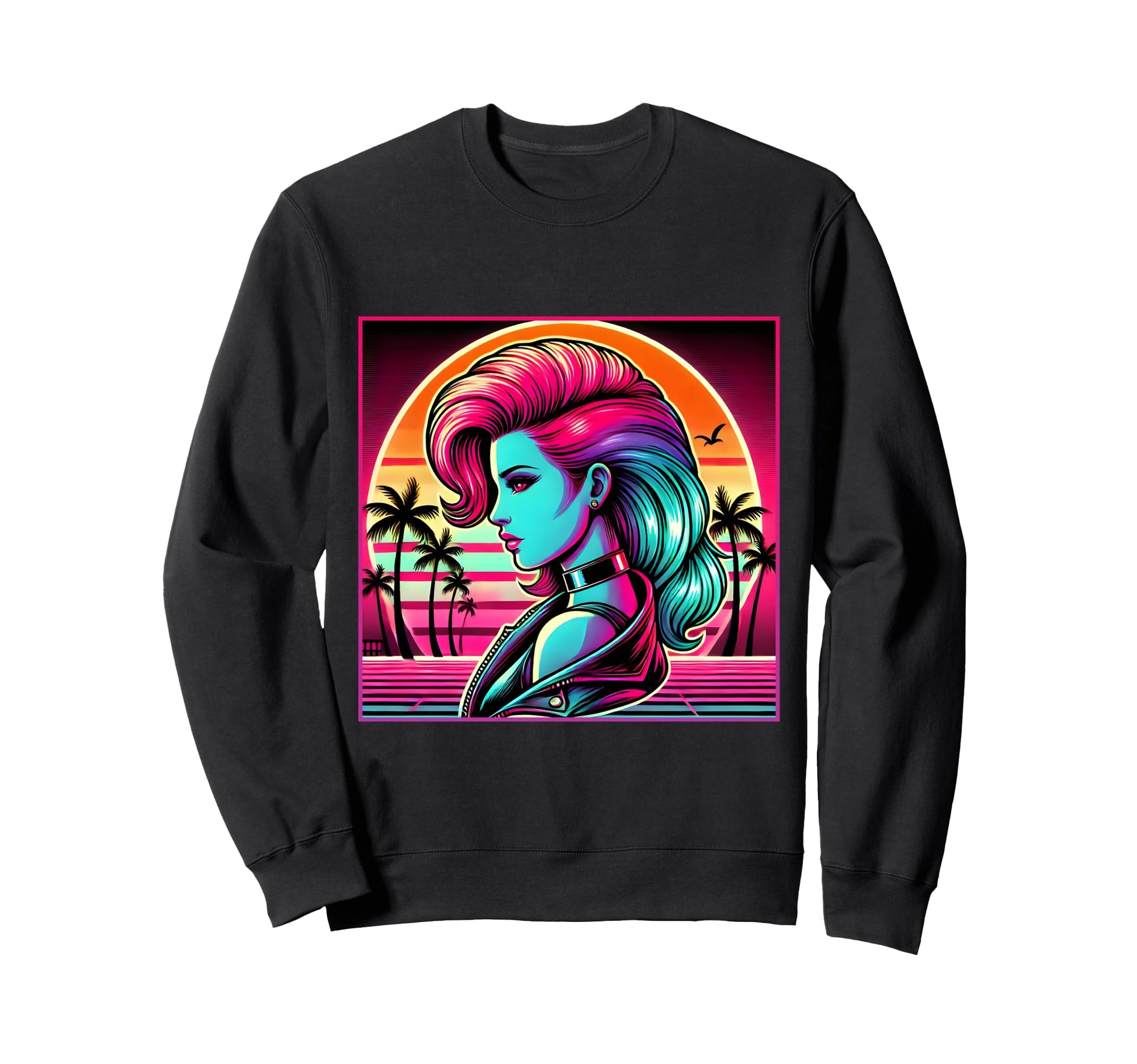 Egirl Vaporwave Aesthetic 80S 90S Sweatshirt - Streetwear Style Men Women - T-Shirt, Sweatshirt, Hoodie
