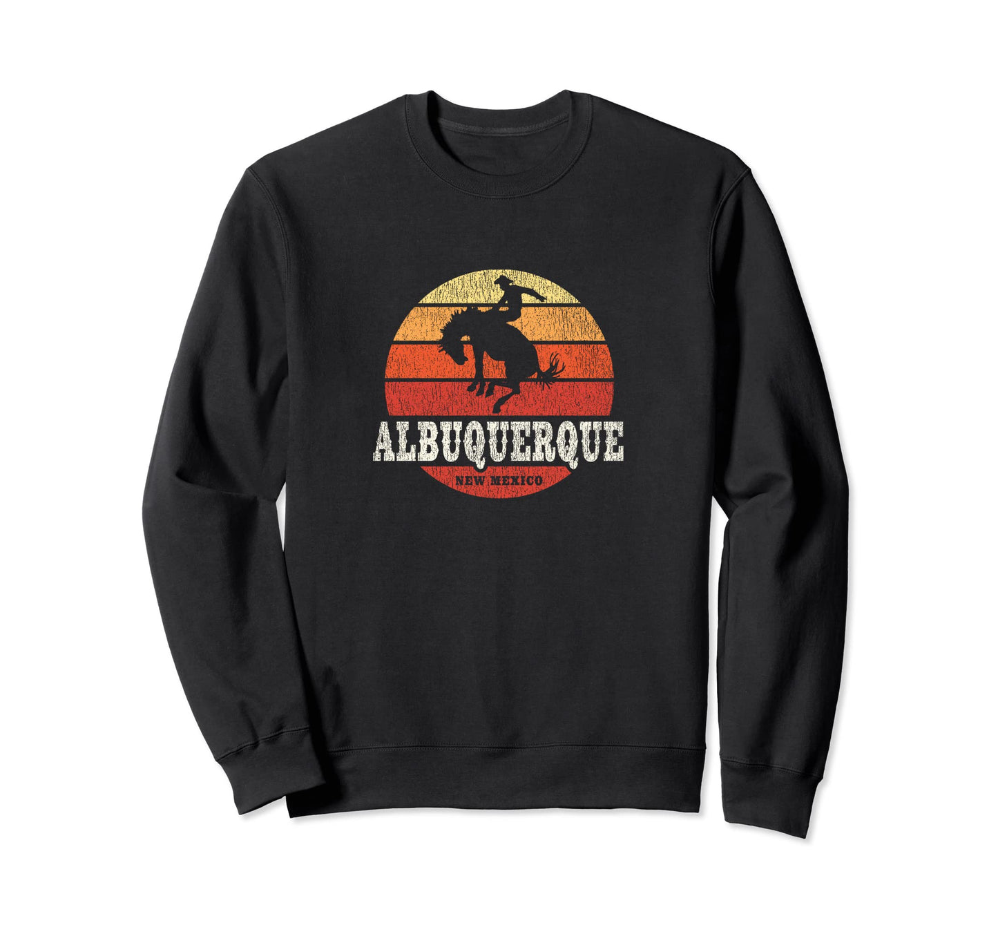 Albuquerque Nm Country Western Sweatshirt - Novelty Apparel for Adults - T-Shirt, Sweatshirt, Hoodie