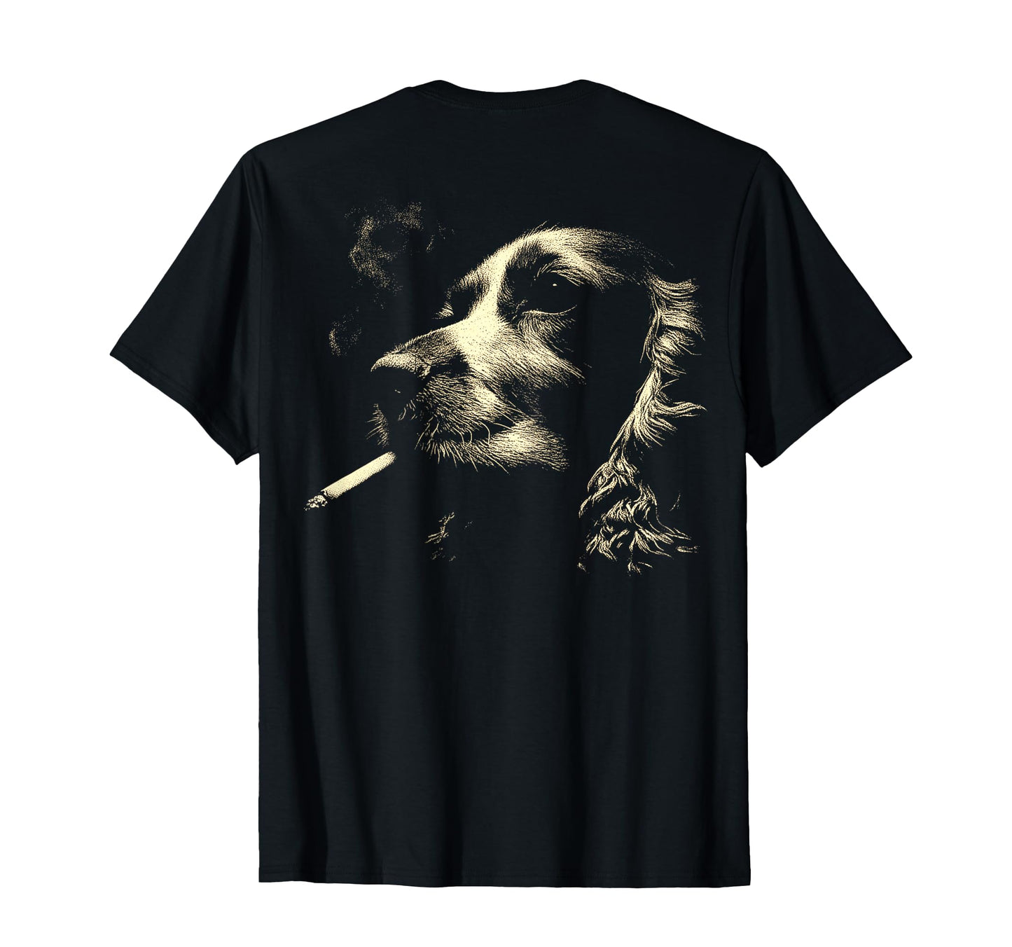 English Cocker Spaniel Smoking T-Shirt - Casual Everyday Wear Men Women - T-Shirt, Sweatshirt, Hoodie