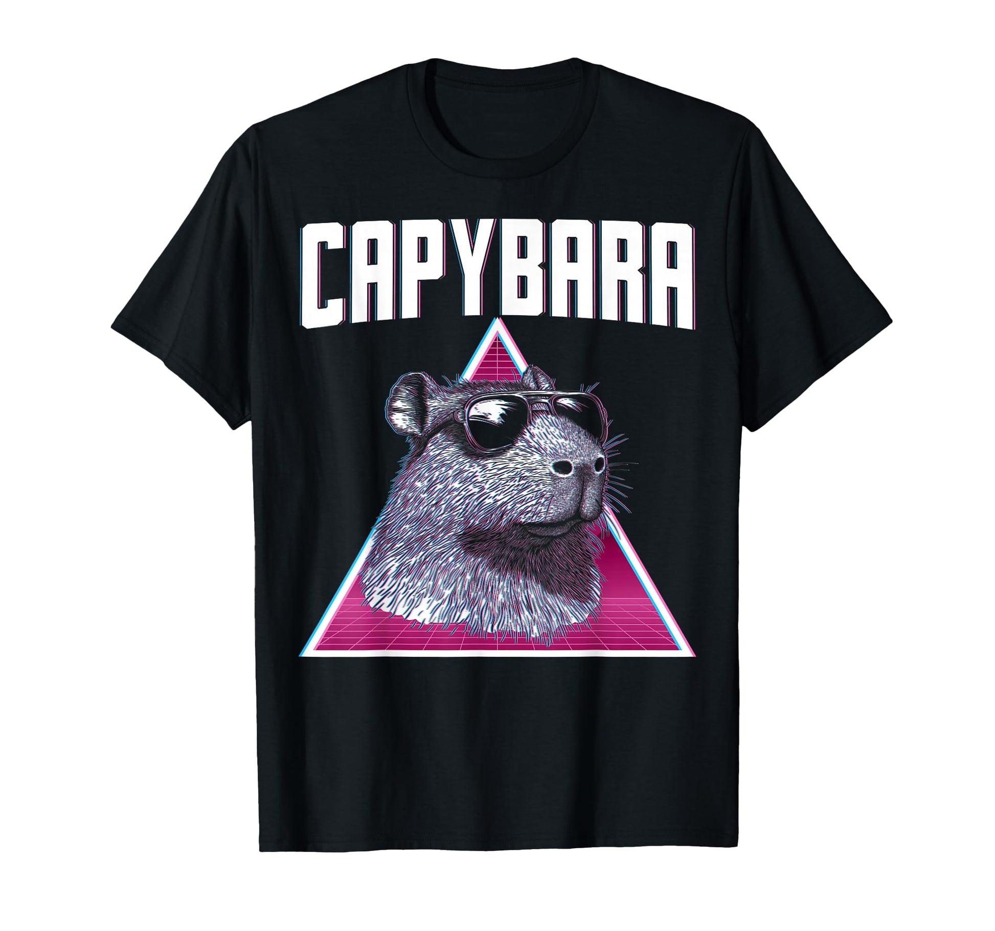 Capybara Capibara Sunglasses T-Shirt - Fun Novelty Design Men Women - T-Shirt, Sweatshirt, Hoodie