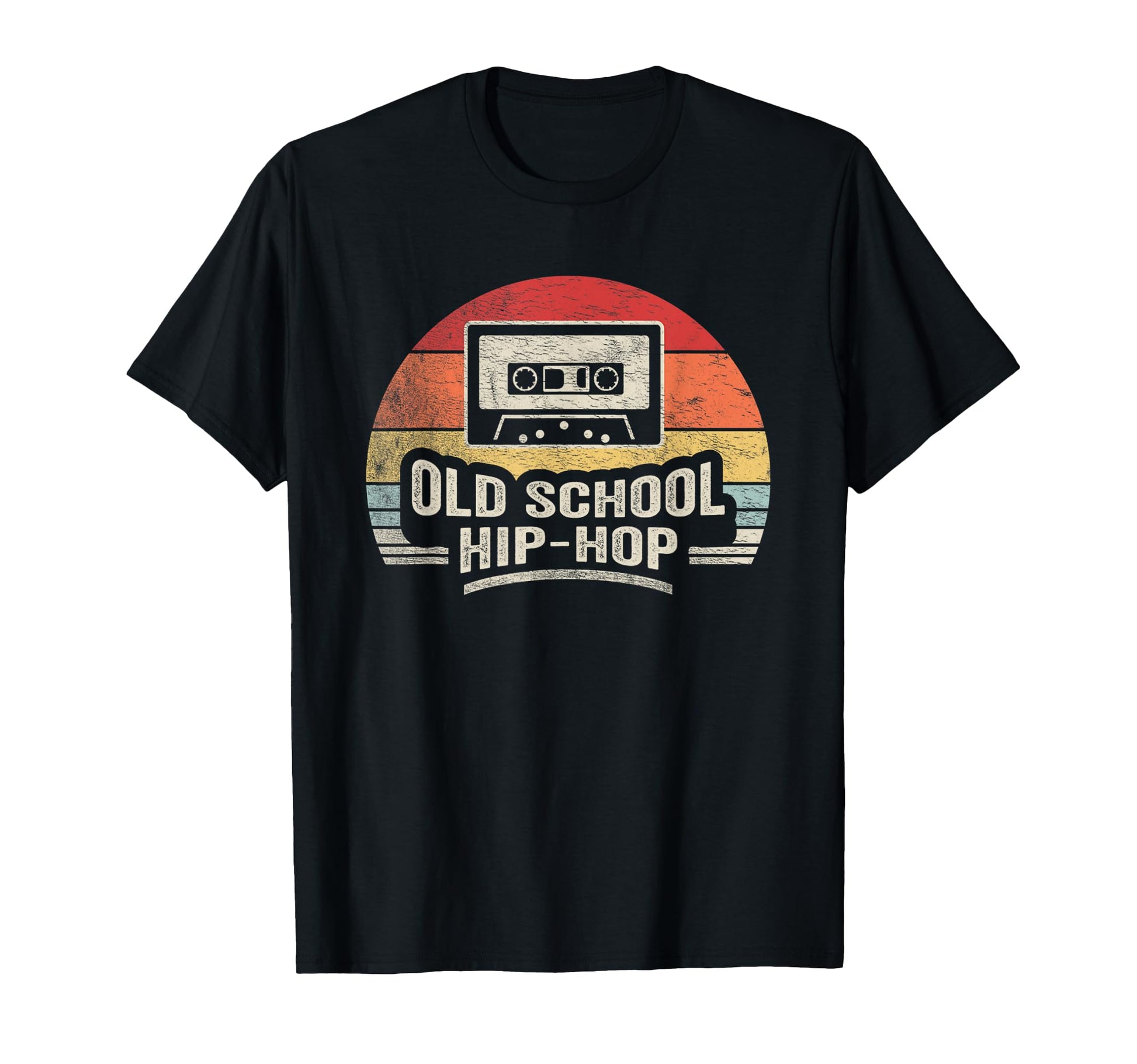 Old School Hip Hop 80S 90S Cassette T-Shirt - Custom Art Print for Adults - T-Shirt, Sweatshirt, Hoodie