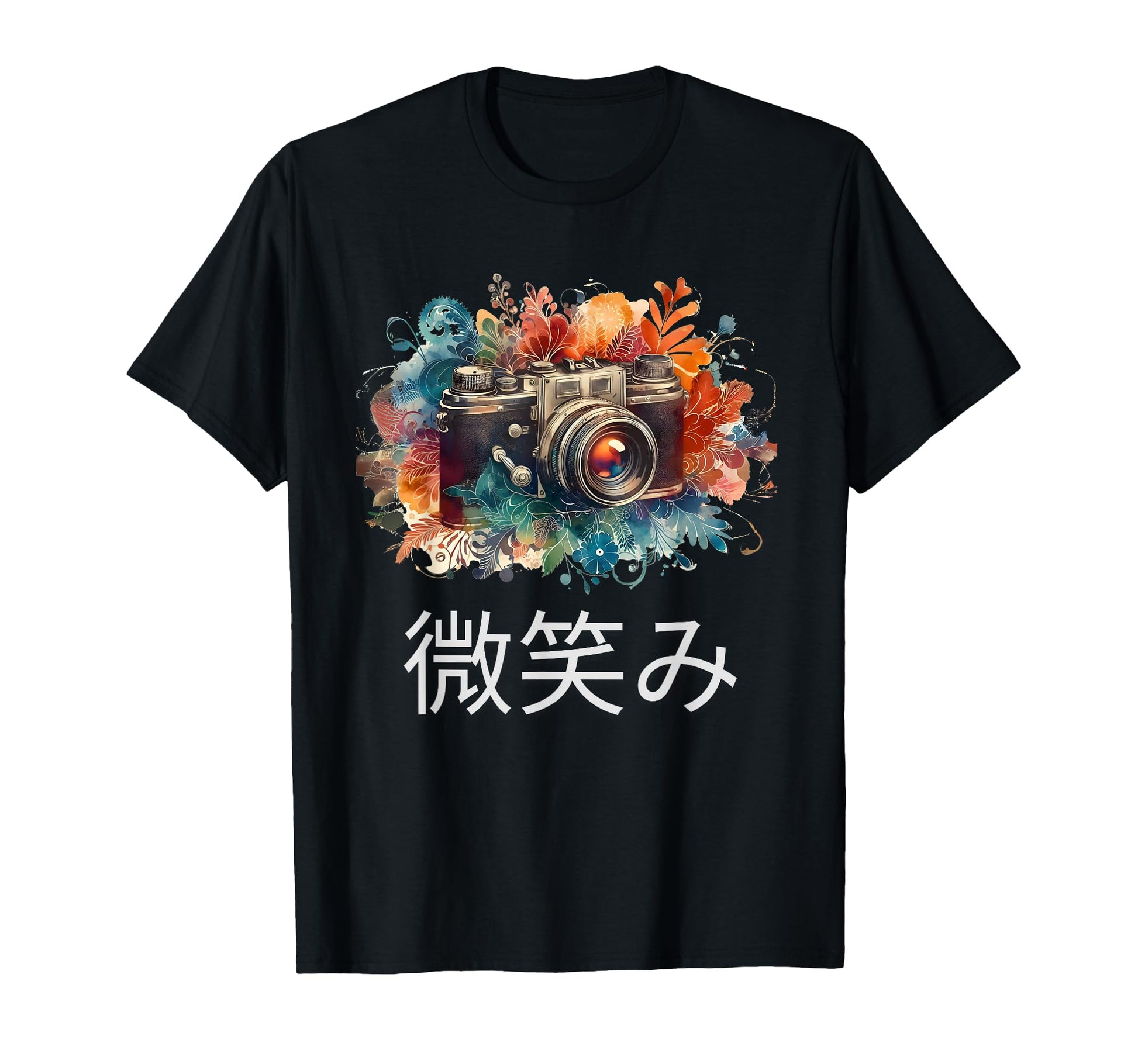 Japanese Camera T-Shirt - Trendy Graphic Men Women - T-Shirt, Sweatshirt, Hoodie