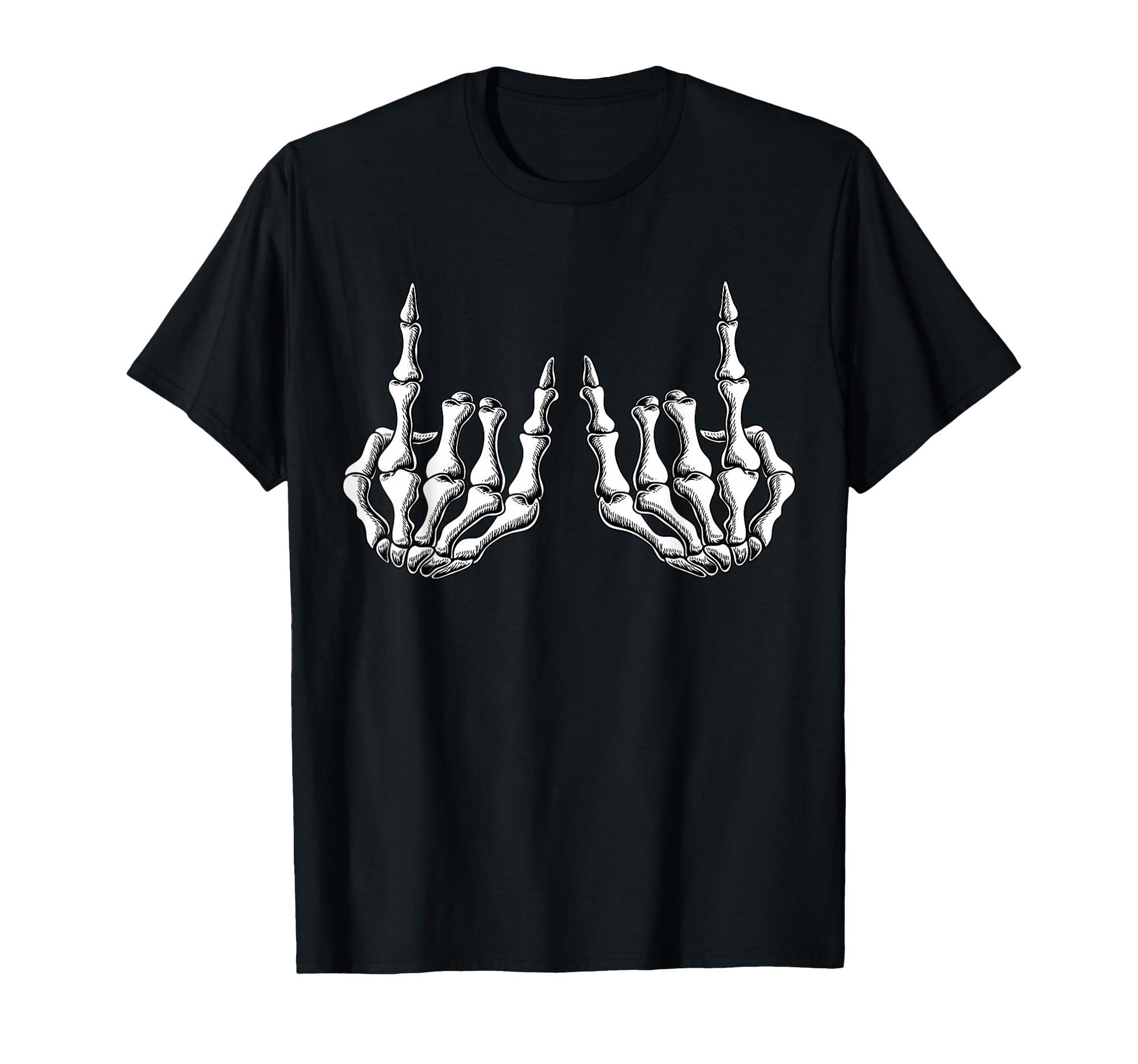 Rock Skeleton Hand Rock Roll Rock T-Shirt - Streetwear Style for Adults - T-Shirt, Sweatshirt, Hoodie
