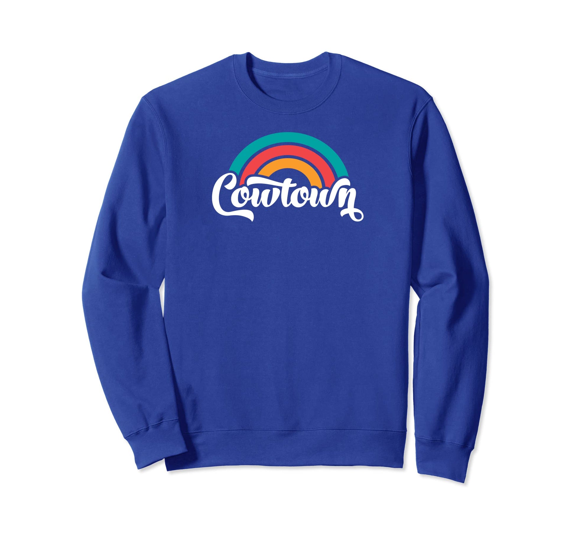 Cowtown Fort Worth Tx Script Sweatshirt - Casual Everyday Wear Men Women - T-Shirt, Sweatshirt, Hoodie