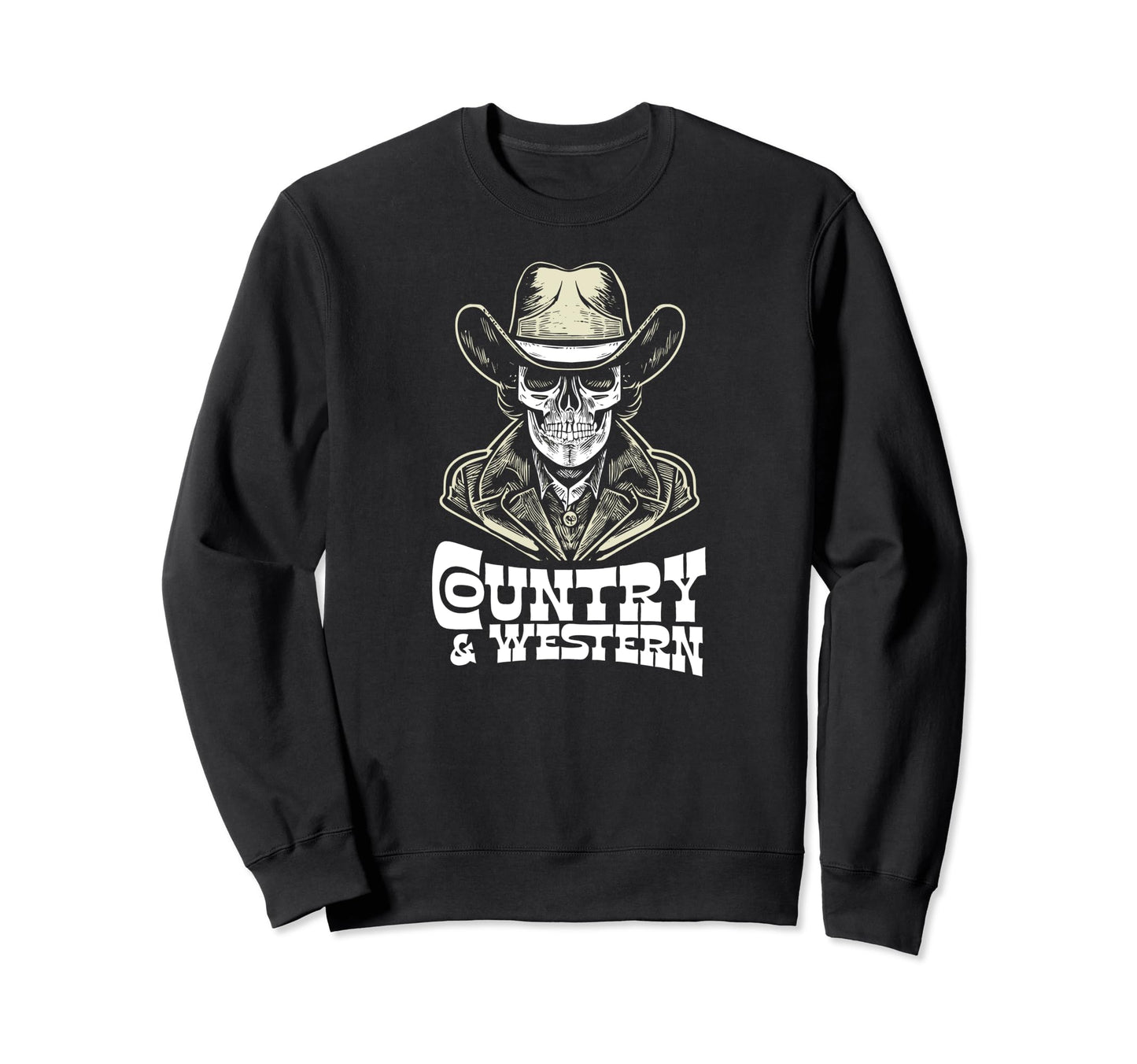 Country Music Country Western Sweatshirt - Custom Art Print for Adults - T-Shirt, Sweatshirt, Hoodie