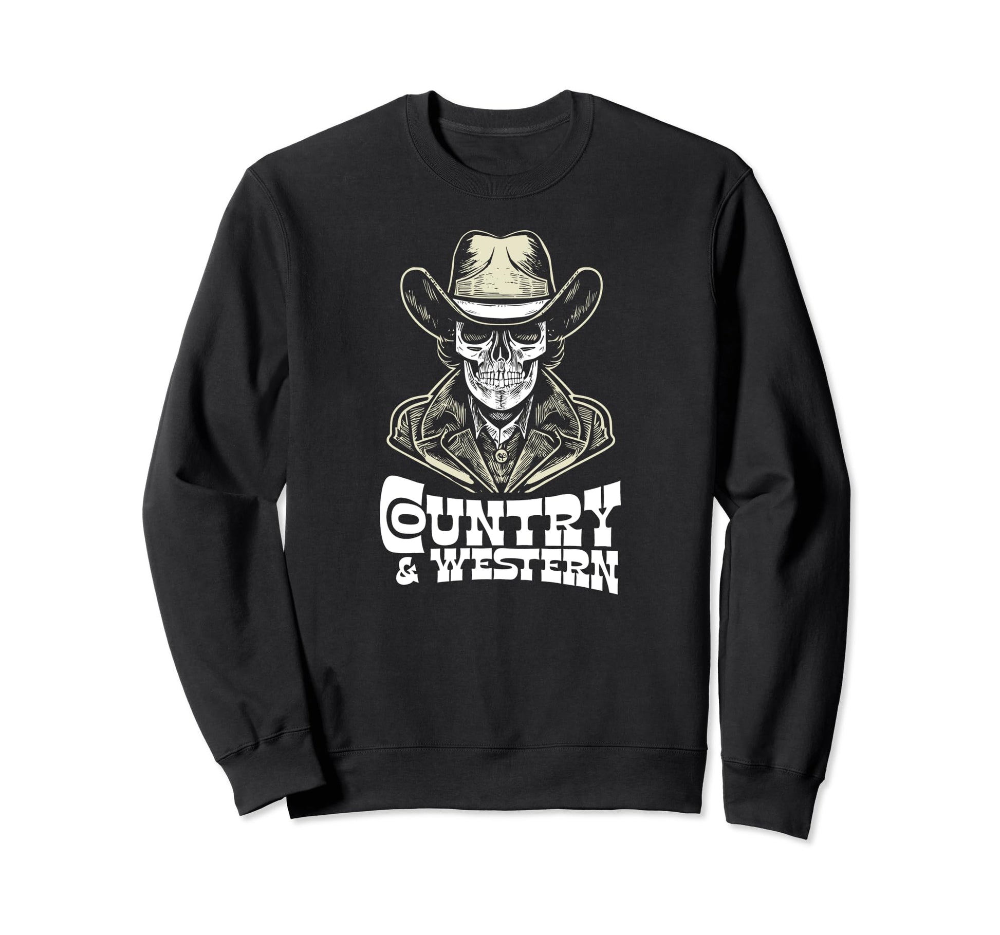 Country Music Country Western Sweatshirt - Custom Art Print for Adults - T-Shirt, Sweatshirt, Hoodie