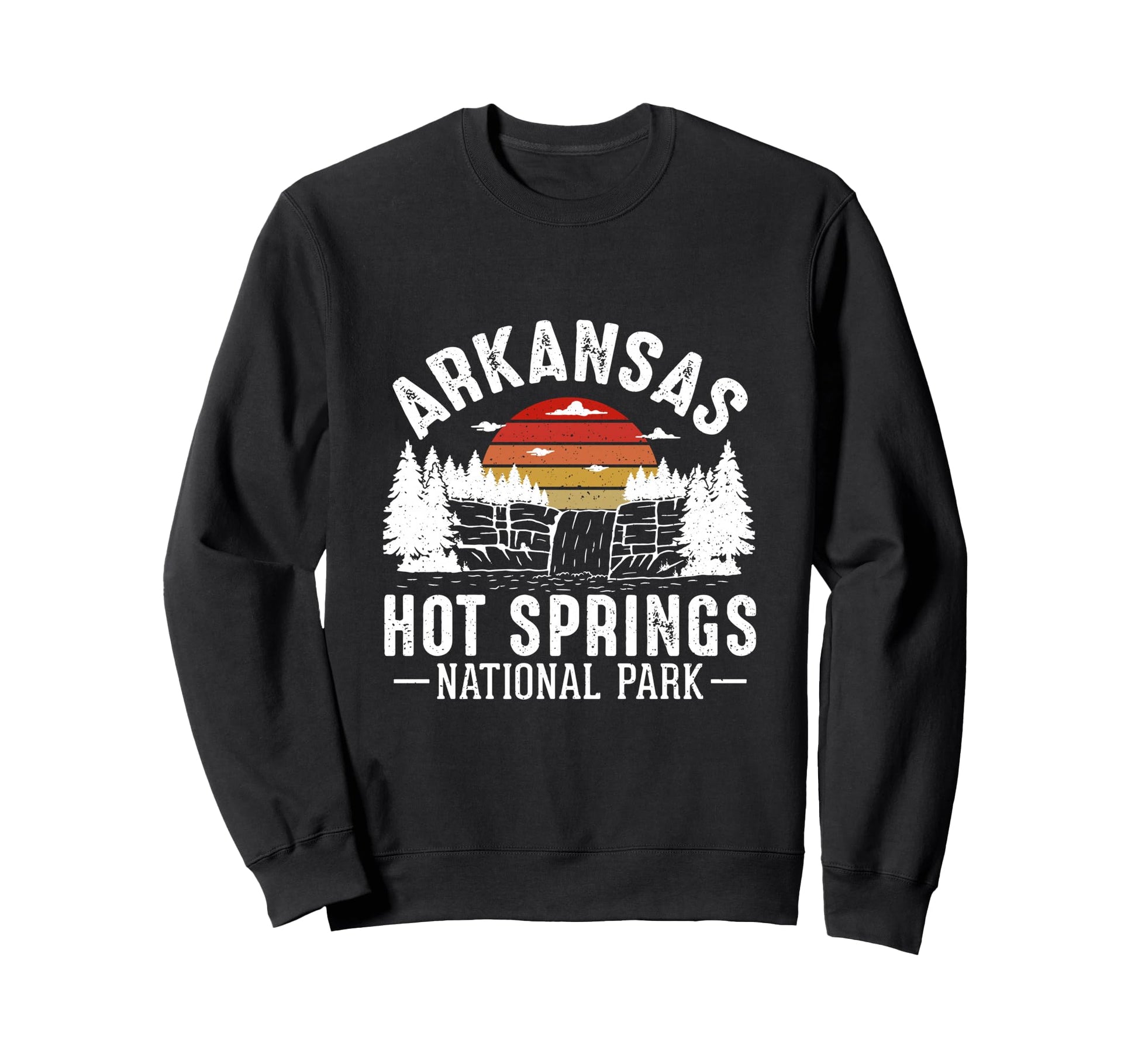 Arkansas Hot Springs National Park Sweatshirt - Trendy Graphic for Adults - T-Shirt, Sweatshirt, Hoodie