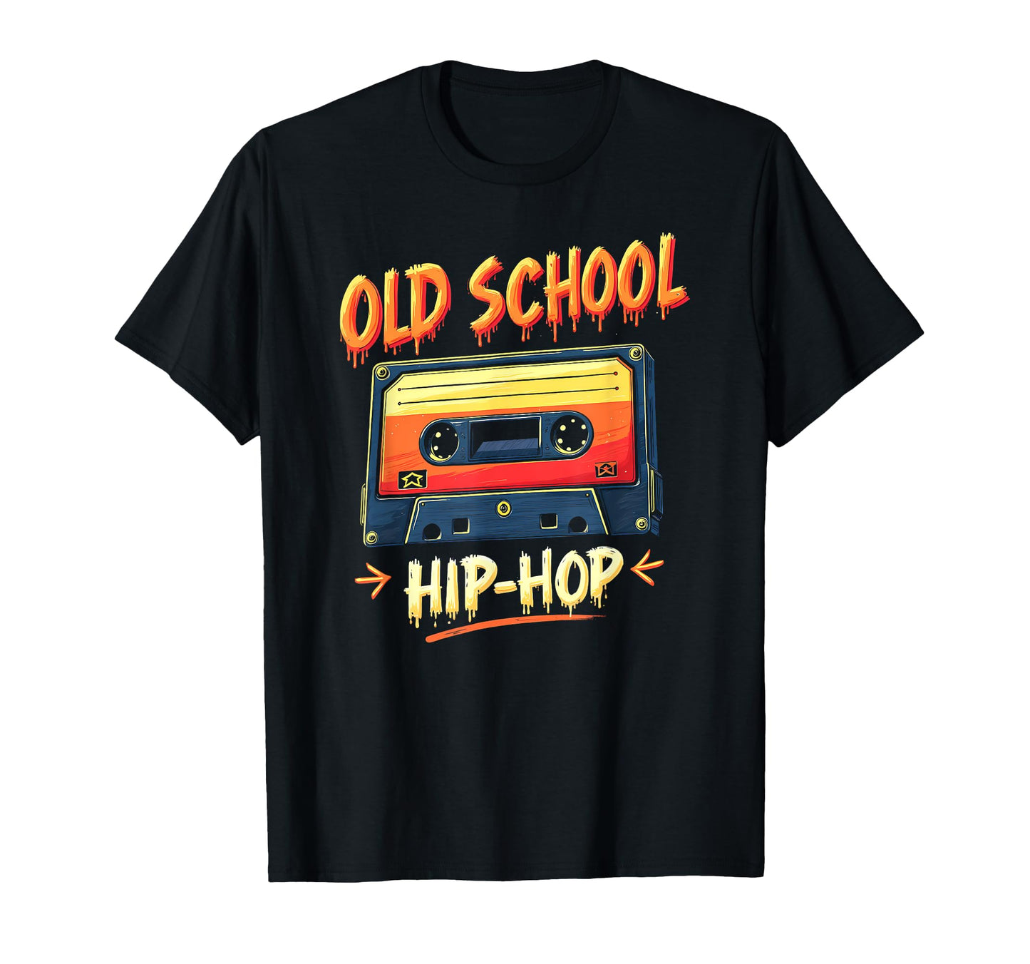 Old School Hip Hop Cassette T-Shirt - Graphic Print Men Women - T-Shirt, Sweatshirt, Hoodie