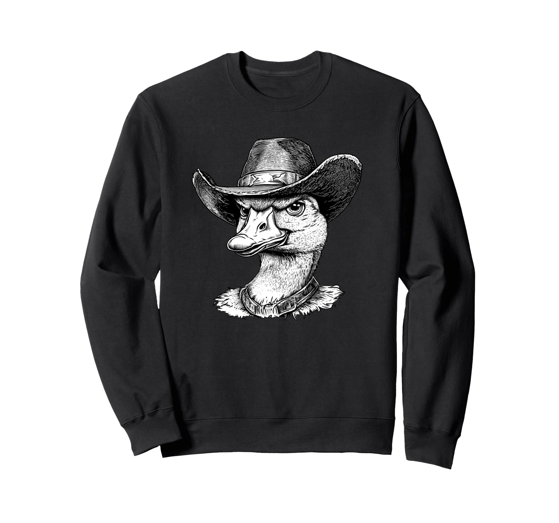 Cowboy Goose Go Git Silly Goose Sweatshirt - Fun Novelty Design Unisex - T-Shirt, Sweatshirt, Hoodie