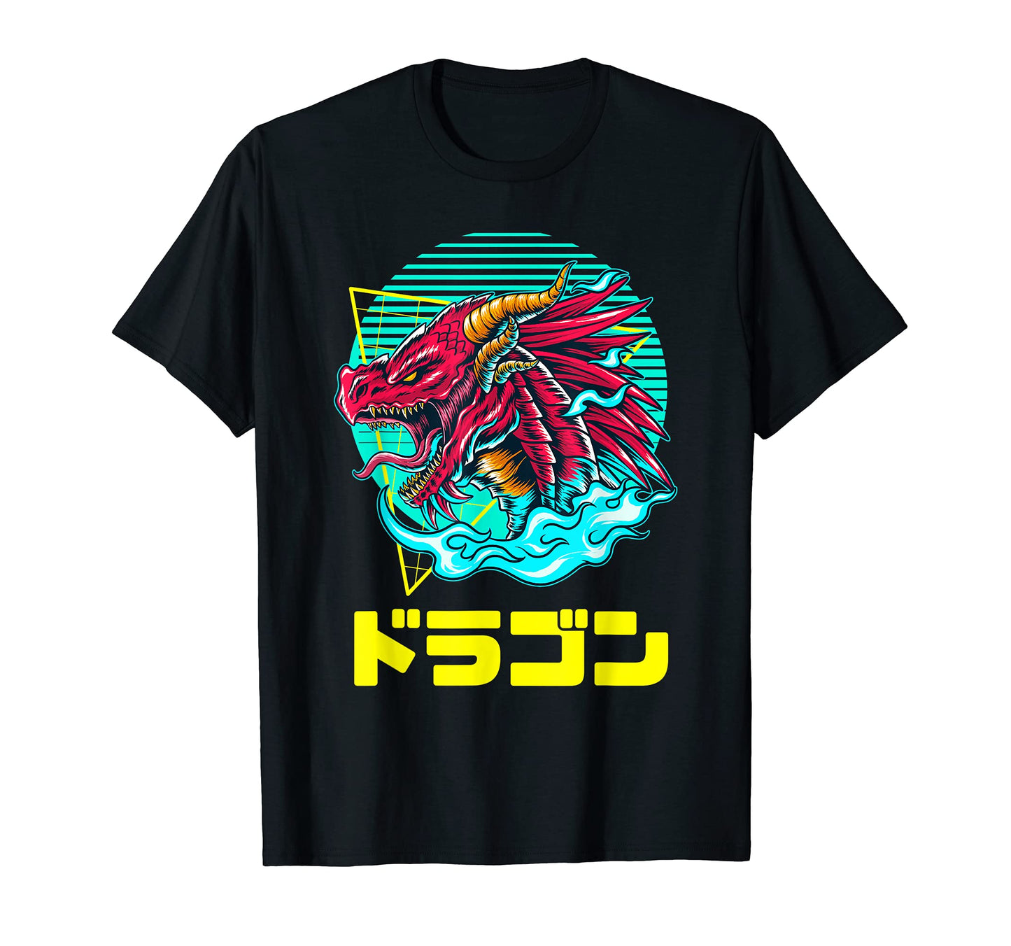 Japan Anime Grunge Vaporwave 90S Kanji T-Shirt - Graphic Print for Adults - T-Shirt, Sweatshirt, Hoodie