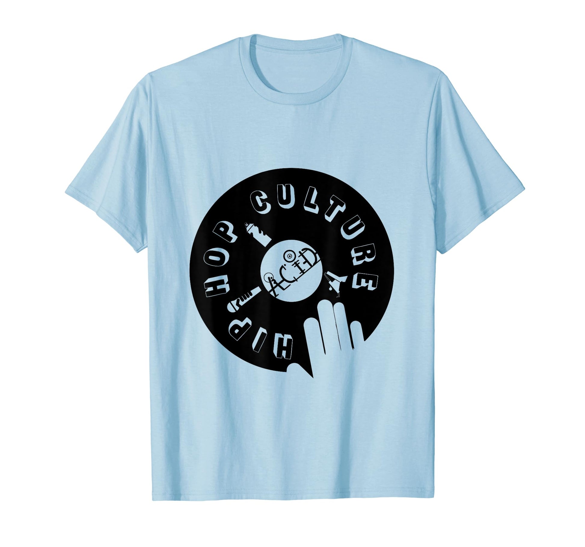 Hip Hop Old School Rap Urban T-Shirt - Fun Novelty Design for Adults - T-Shirt, Sweatshirt, Hoodie