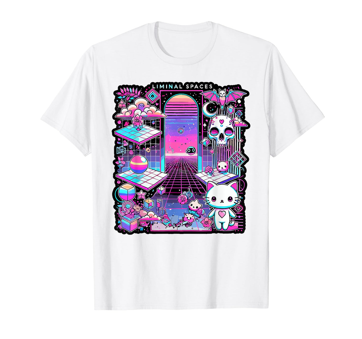 Liminal Aesthetic Vaporwave Japanese T-Shirt - Graphic Print Men Women - T-Shirt, Sweatshirt, Hoodie