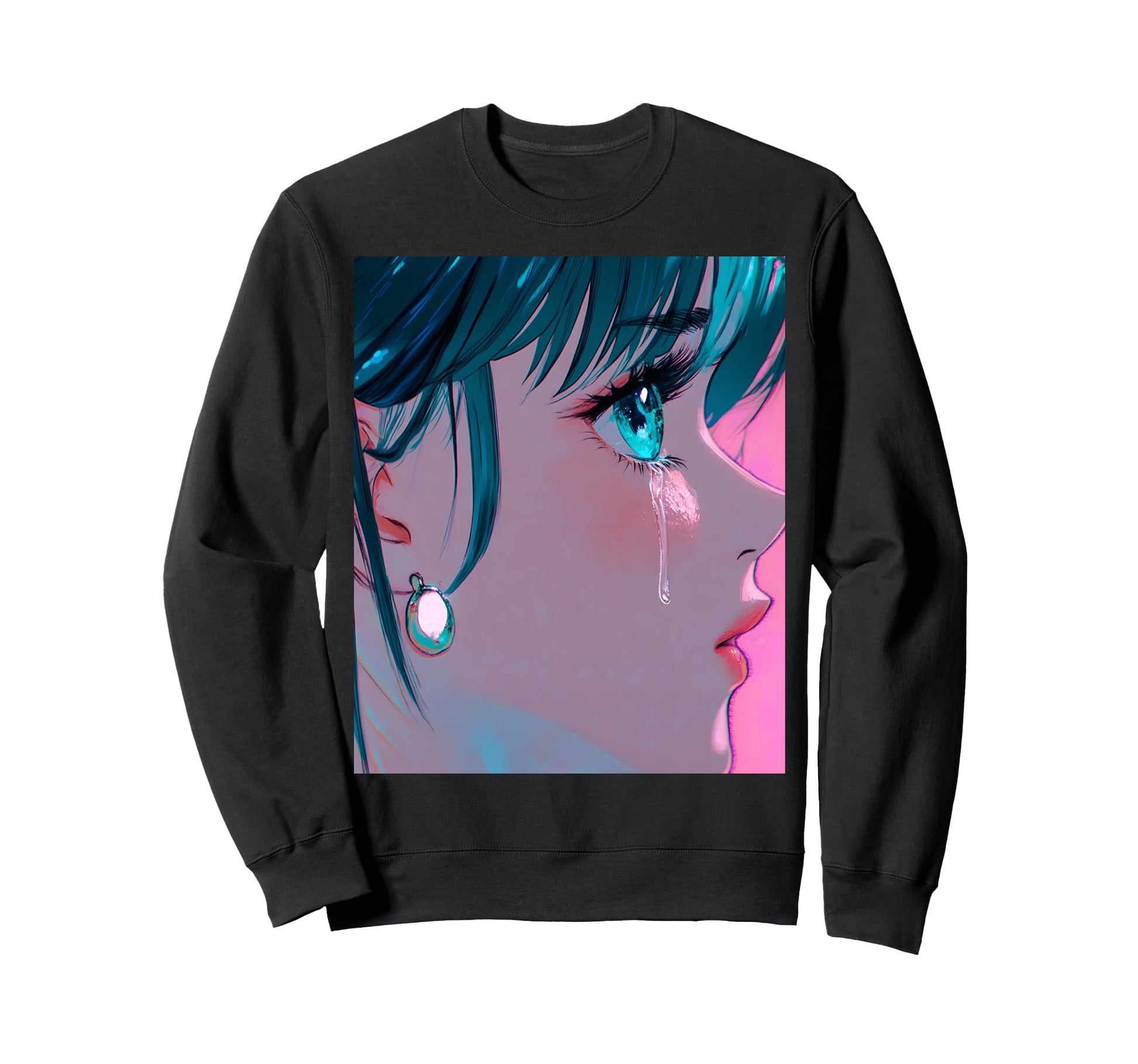 Anime Vaporwave Egirl Aesthetic Sweatshirt - Streetwear Style Men Women - T-Shirt, Sweatshirt, Hoodie