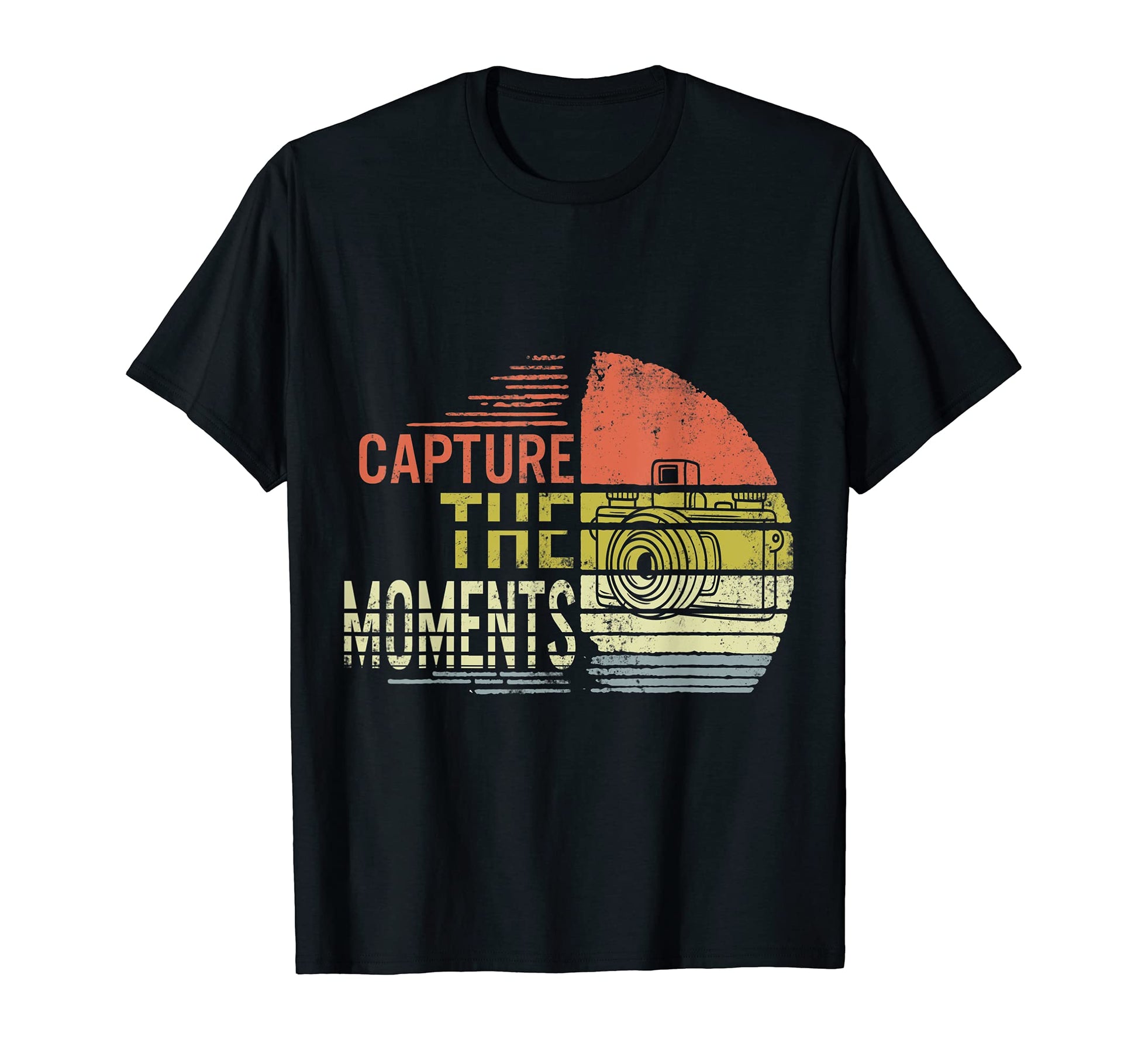 Capture Moments Camera Photographer T-Shirt - Minimalist Print Men Women - T-Shirt, Sweatshirt, Hoodie