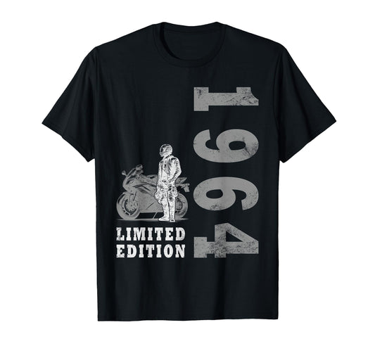60 Years Biker 1964 Motorcyclist Motorcycle T-Shirt - Unique Graphic Unisex - T-Shirt, Sweatshirt, Hoodie
