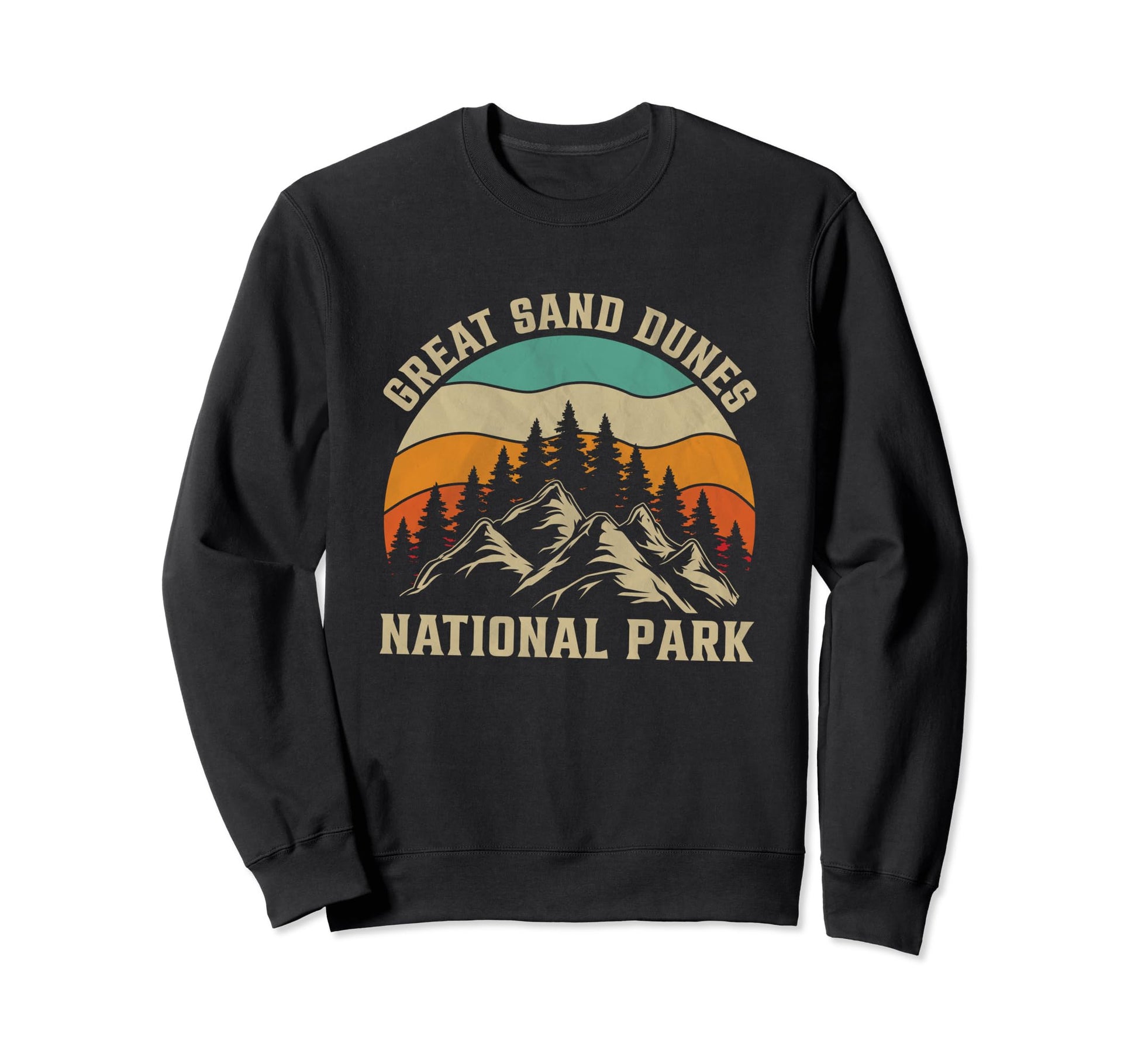 Great Sand Dunes National Park Sweatshirt - Graphic Print Unisex - T-Shirt, Sweatshirt, Hoodie